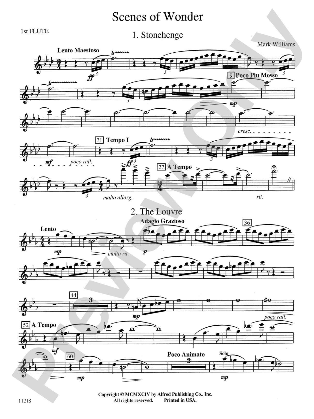Scenes of Wonder: Flute