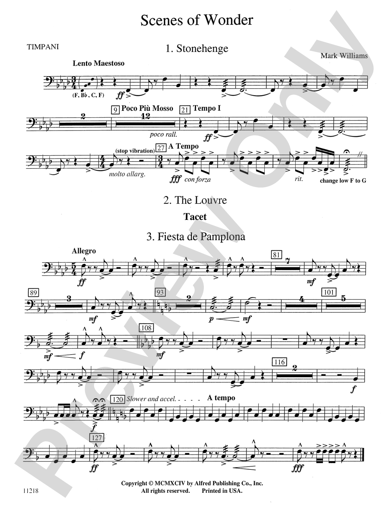 Scenes of Wonder: Timpani