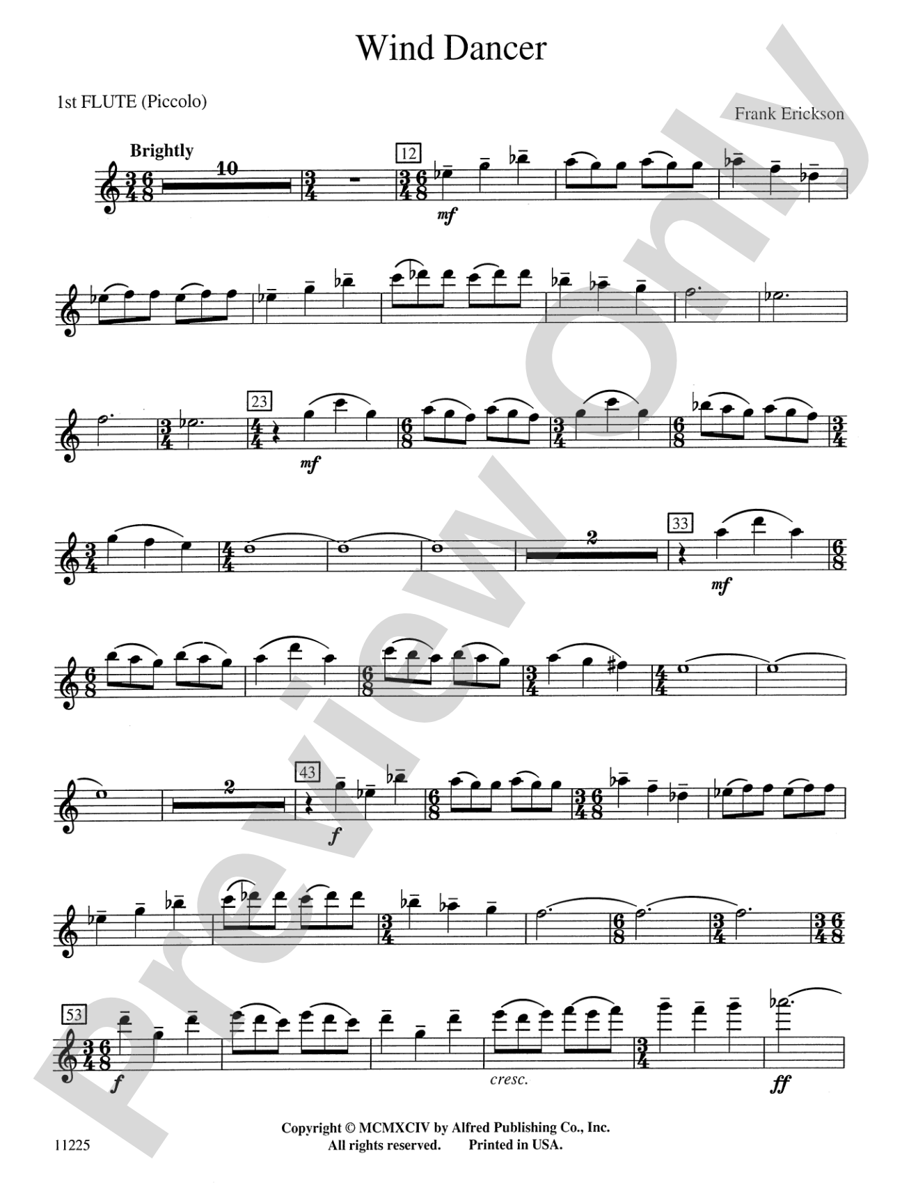 Wind Dancer: Flute