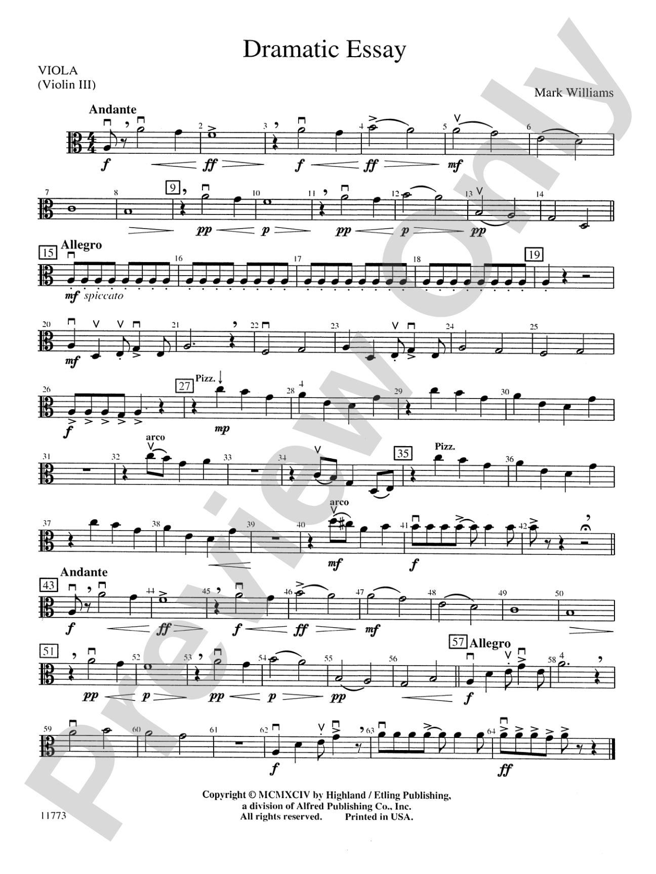 Dramatic Essay: Viola