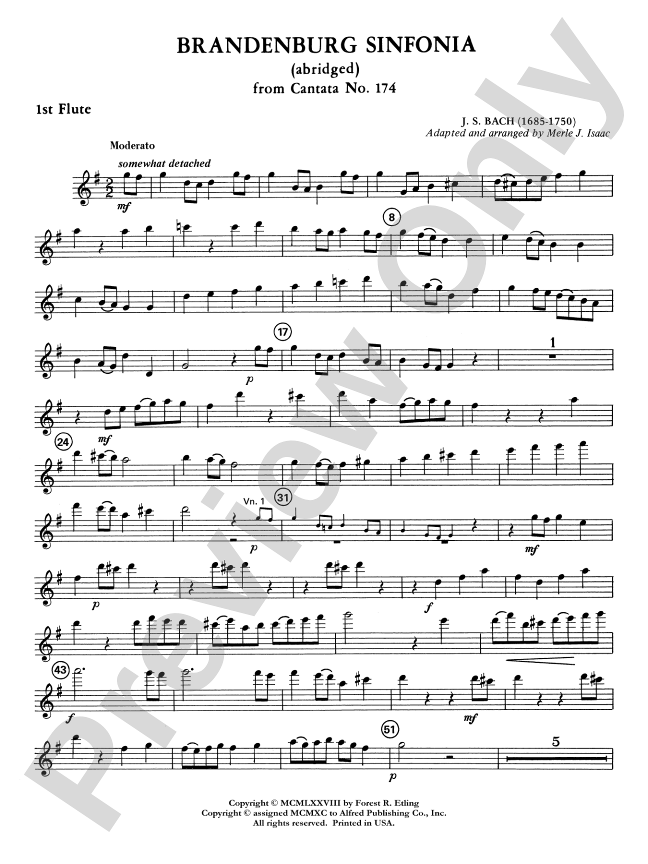 Brandenburg Sinfonia: Flute