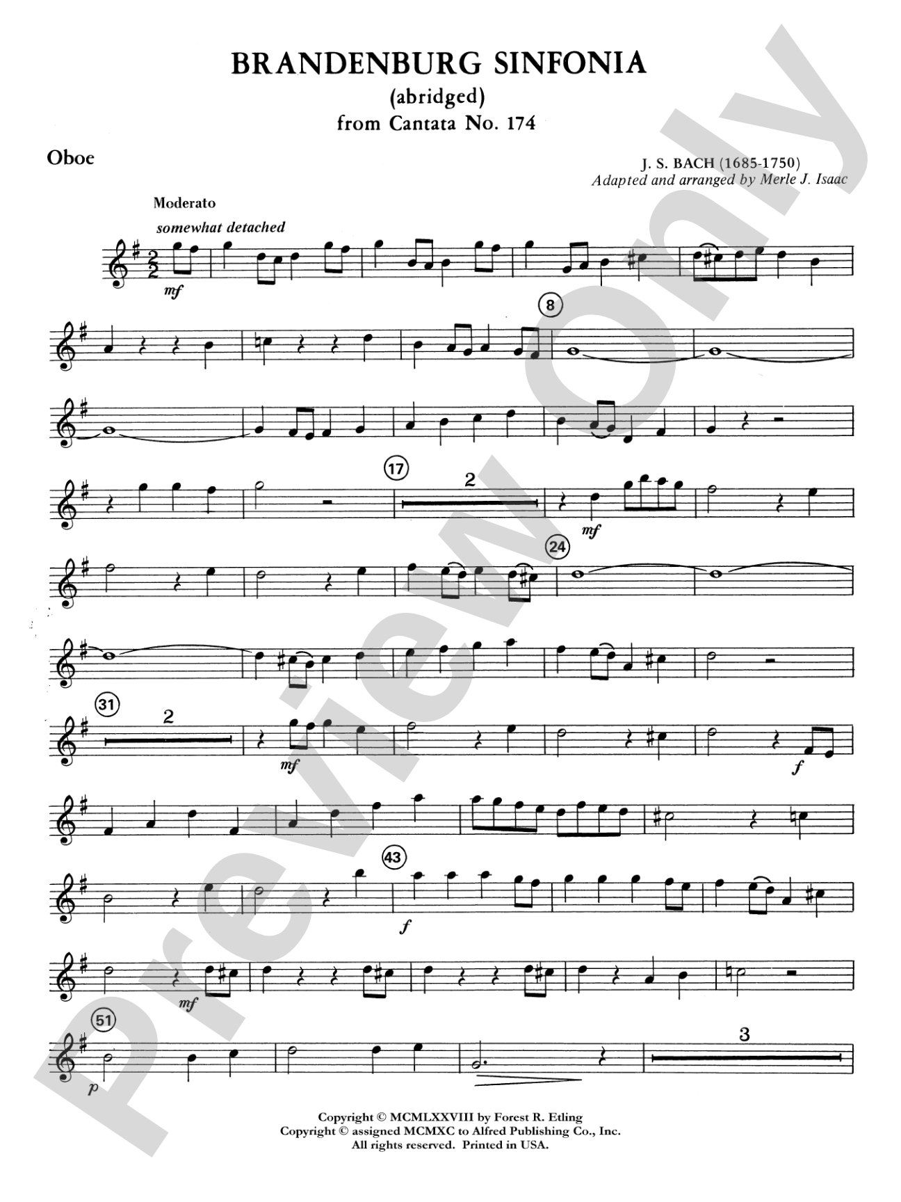 Brandenburg Sinfonia: Oboe