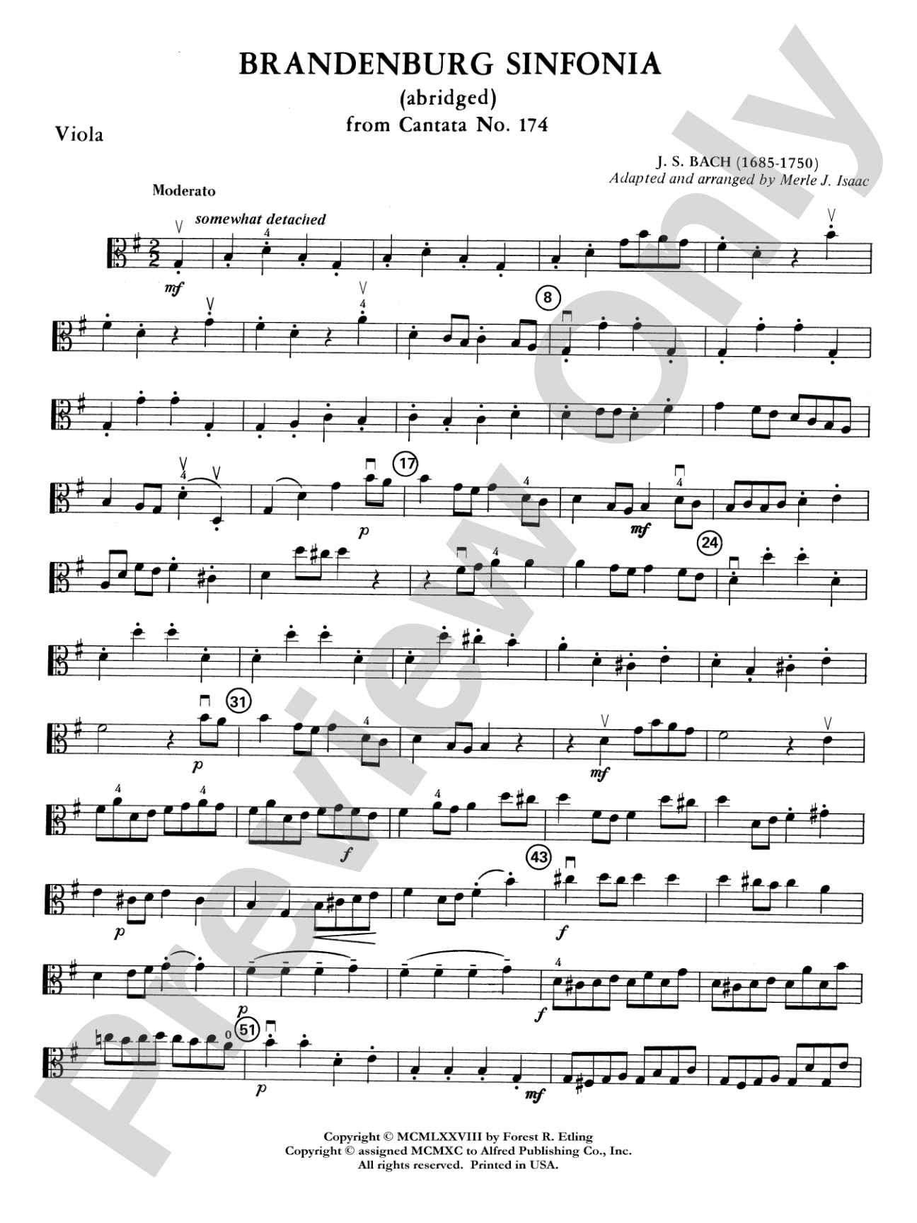 Brandenburg Sinfonia: Viola
