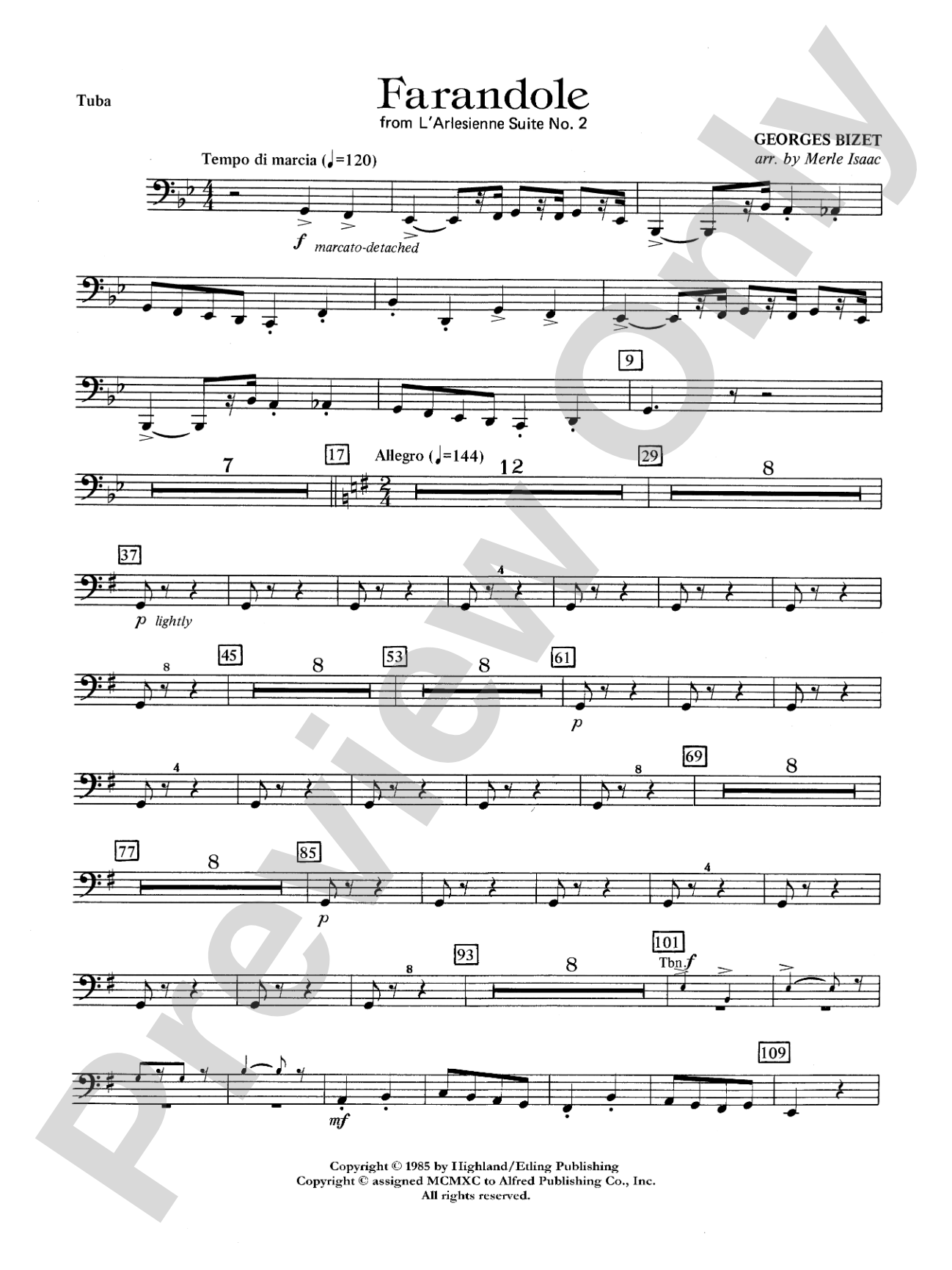Farandole: Tuba