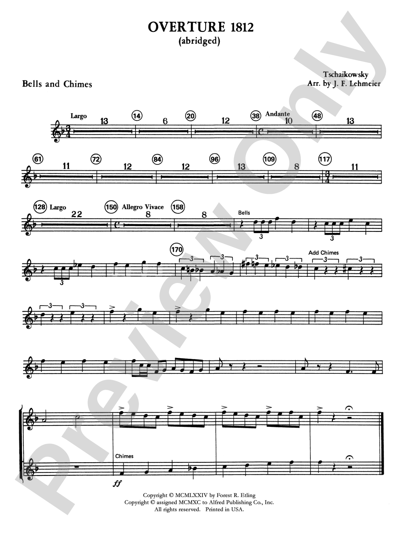 Overture 1812: Bells