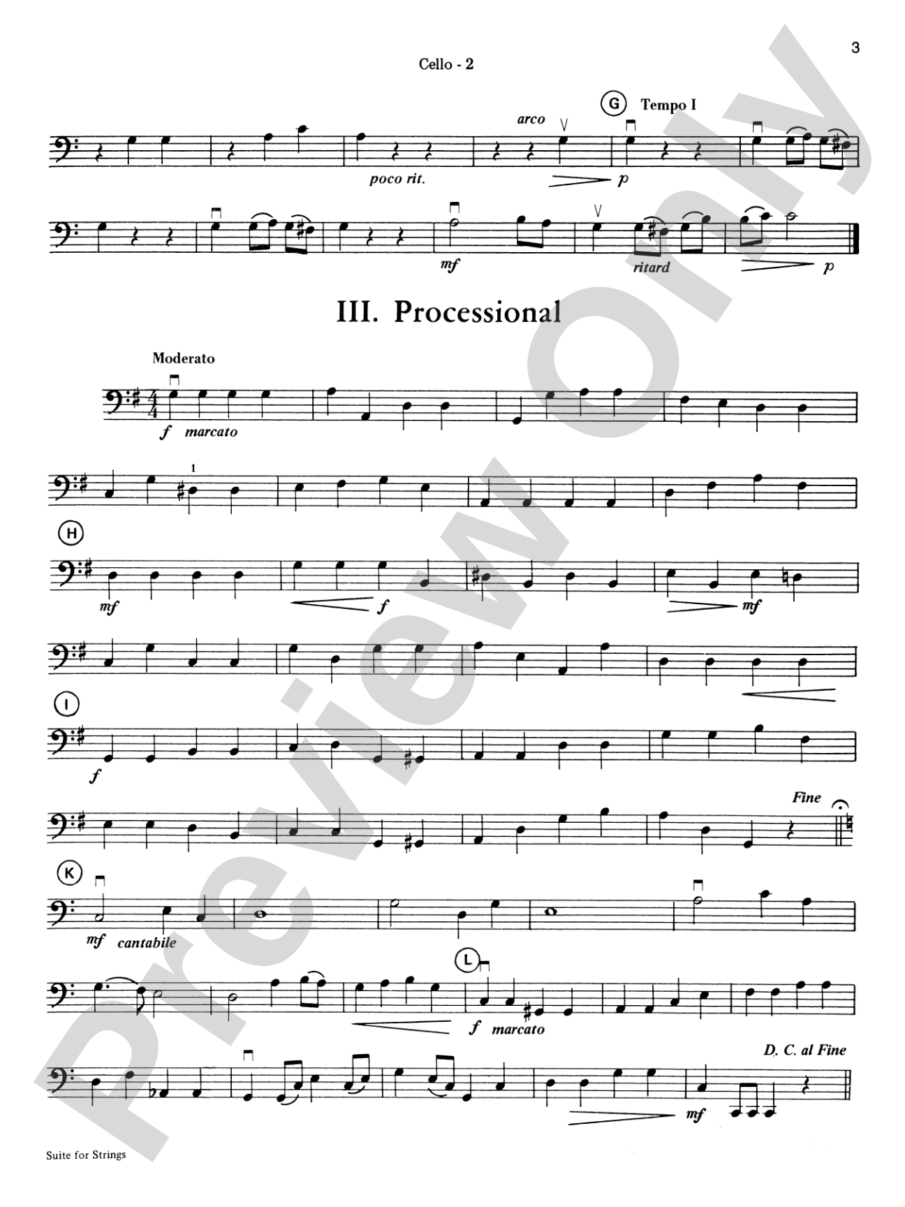 Highland/Etling String Quartet Series: Set 1: Cello