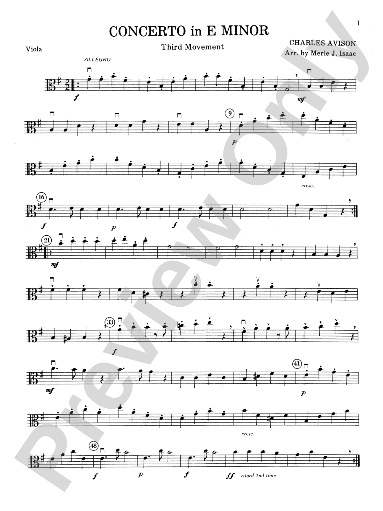 Highland/Etling String Quartet Series: Set 2: Viola