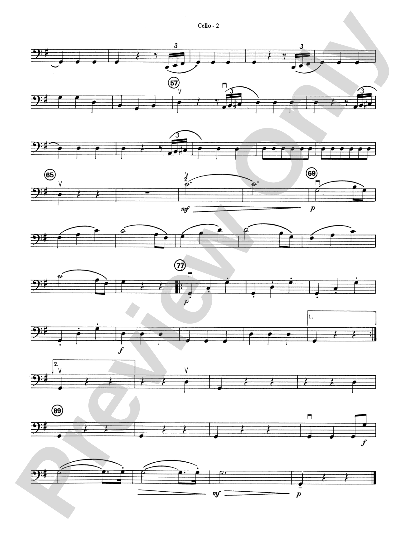 Highland/Etling String Quartet Series: Set 3: Cello