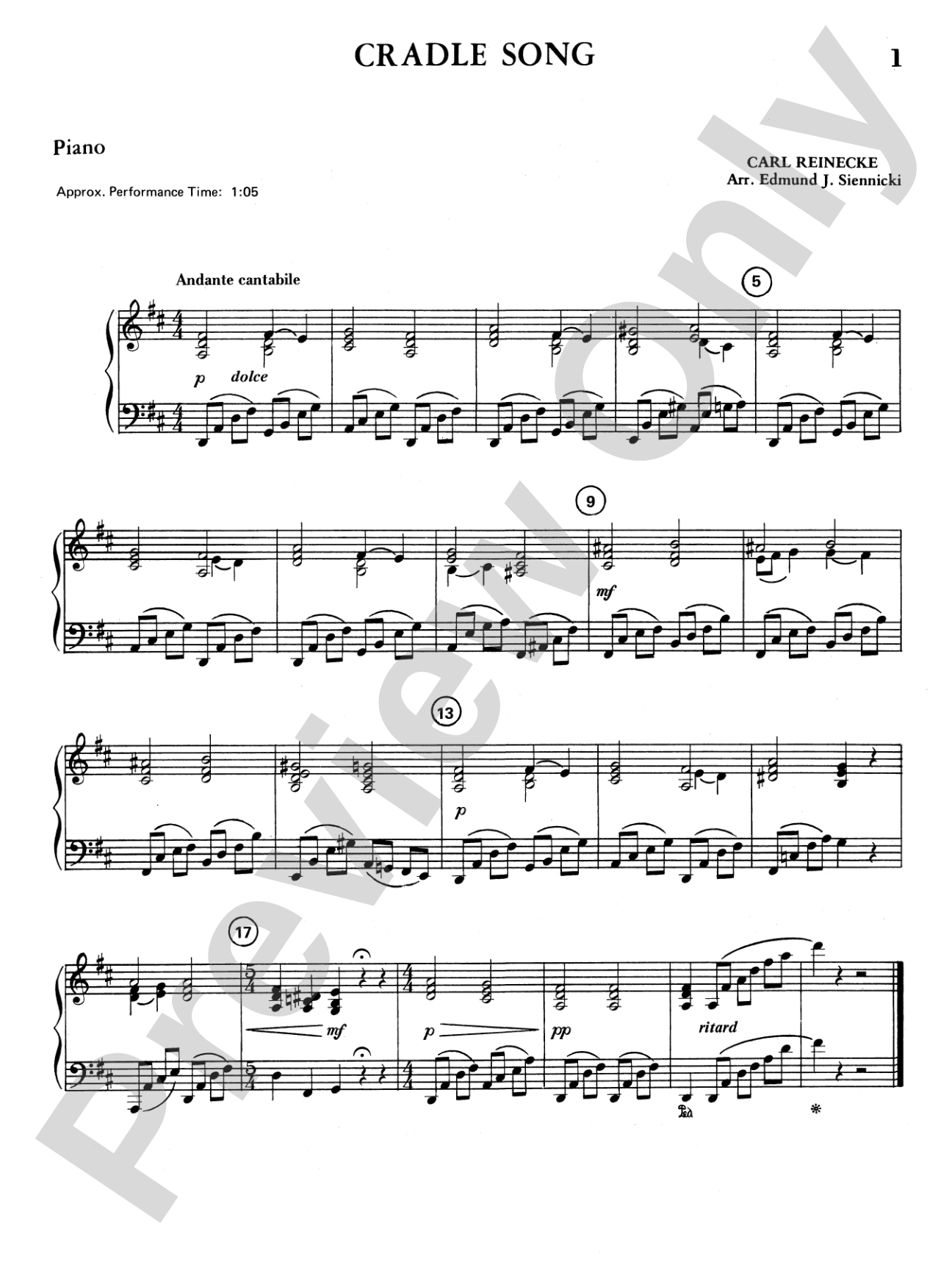 Highland/Etling Violin Quartet Series: Set 1: Piano Accompaniment