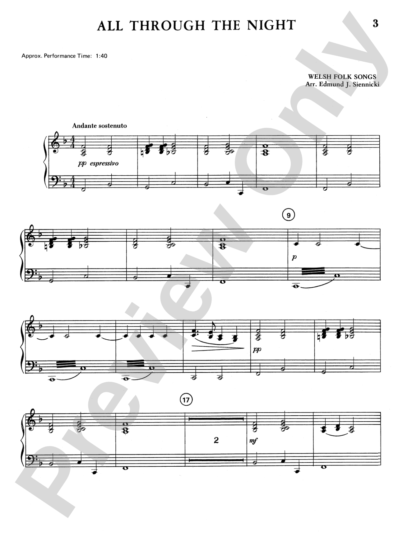 Highland/Etling Violin Quartet Series: Set 1: Piano Accompaniment