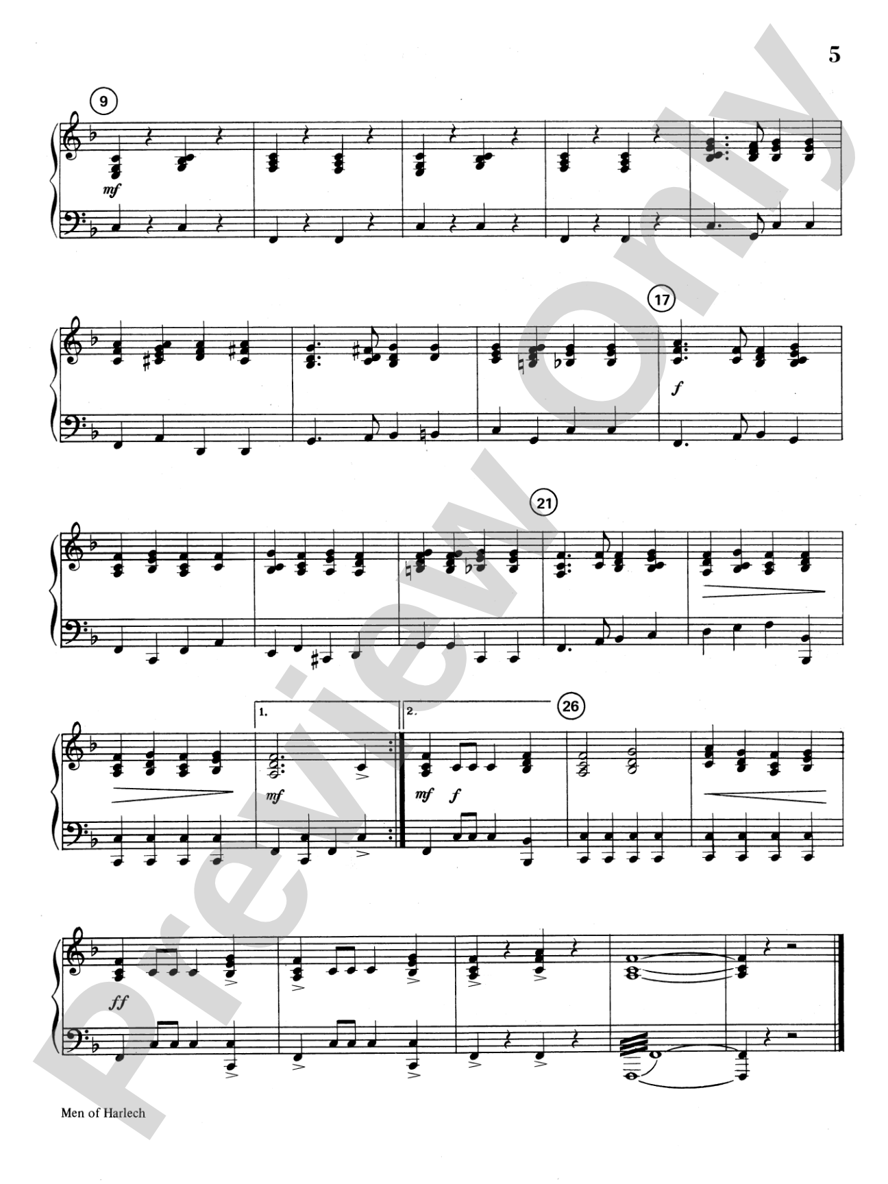 Highland/Etling Violin Quartet Series: Set 1: Piano Accompaniment