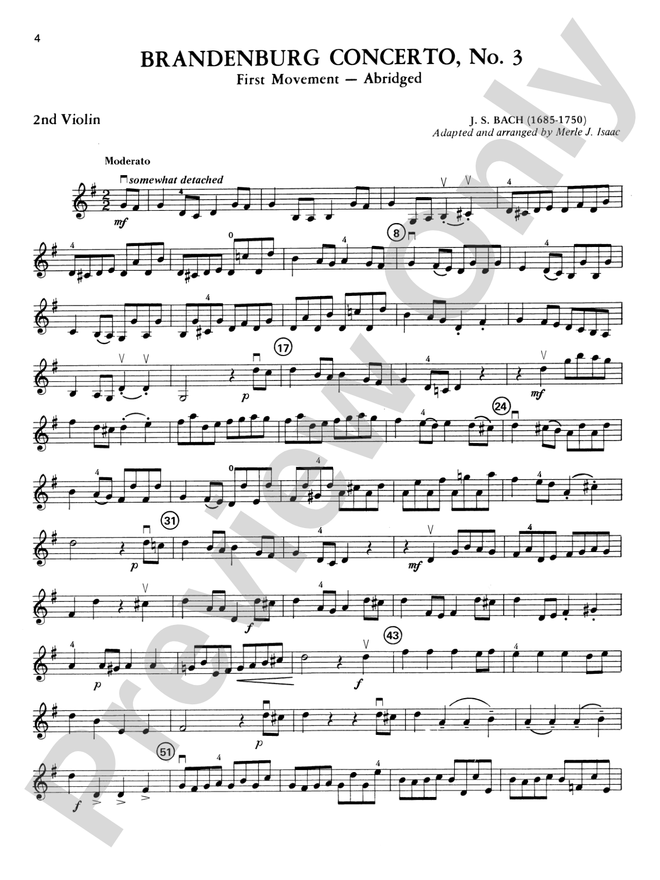 Highland/Etling Violin Quartet Series: Set 2: 2nd Violin