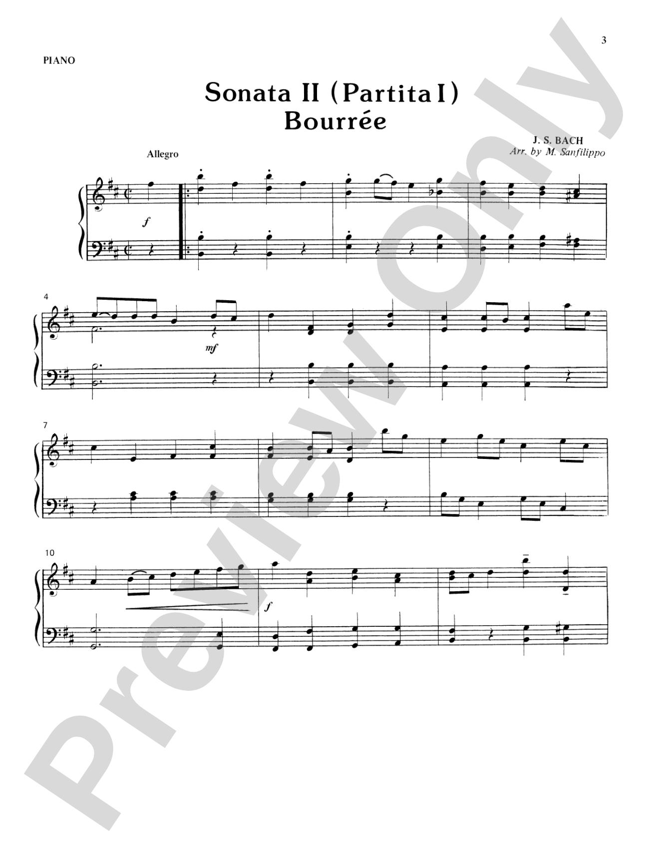 Highland/Etling Violin Quartet Series: Set 3: Piano Accompaniment