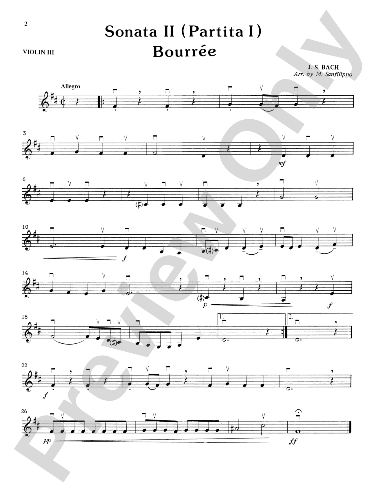 Highland/Etling Violin Quartet Series: Set 3: 3rd Violin (Viola [TC])