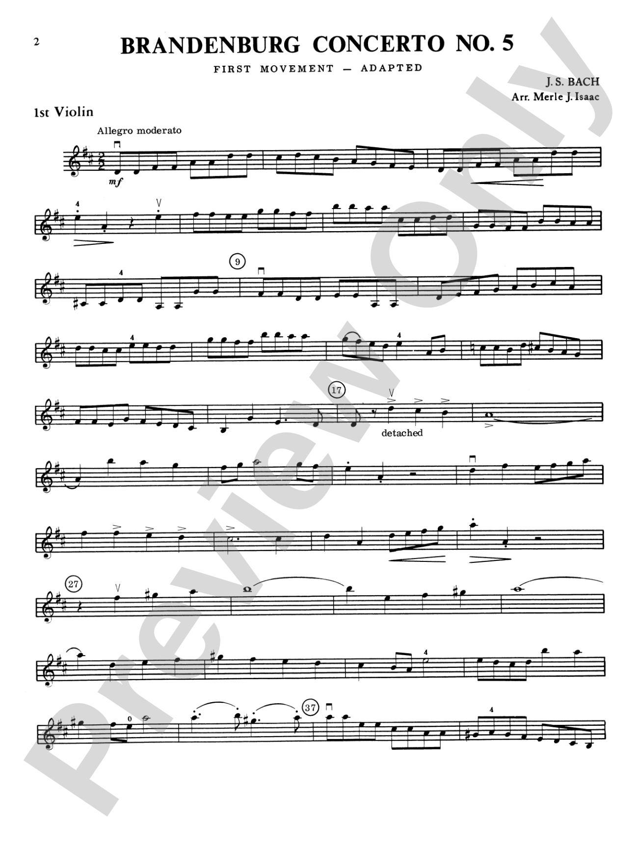 Highland/Etling Violin Quartet Series: Set 5: 1st Violin