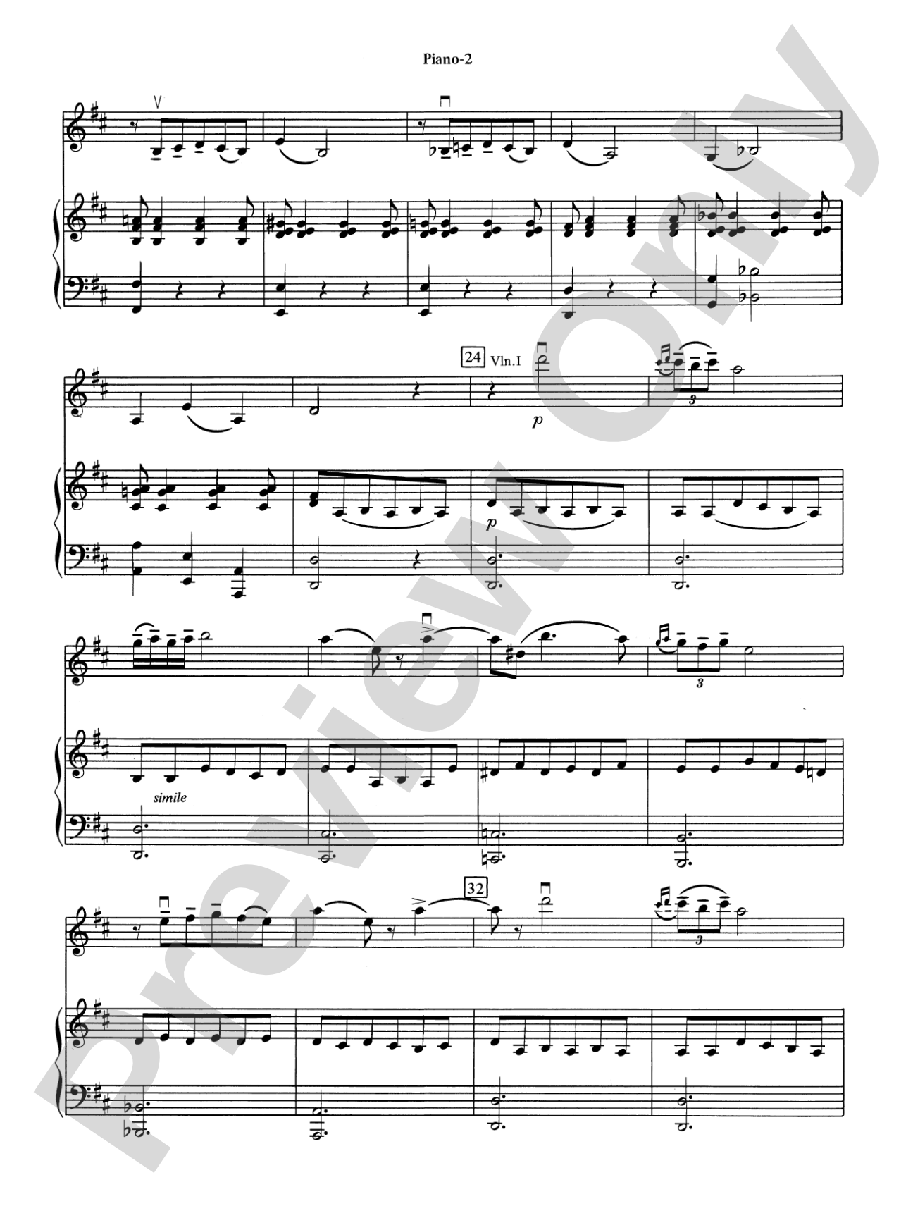 Nocturne: Piano Accompaniment