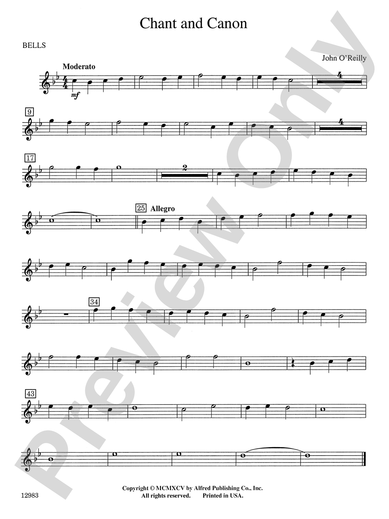 Chant and Canon: Bells