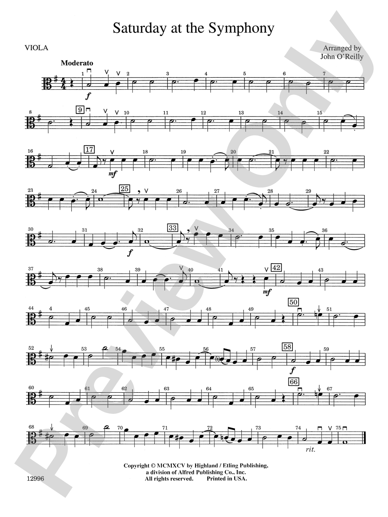 Saturday at the Symphony: Viola