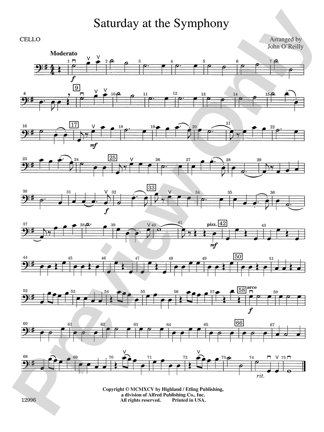 Saturday at the Symphony: Cello