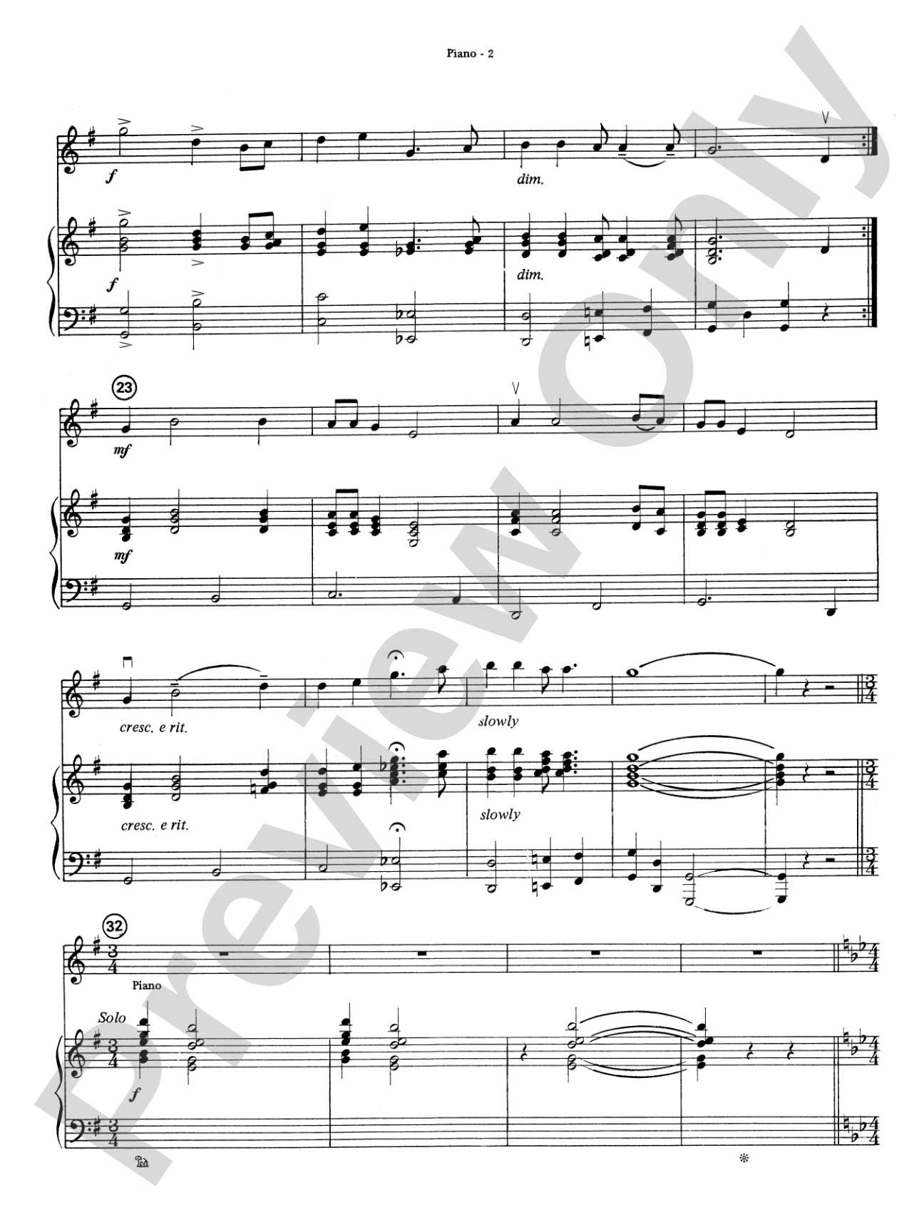 Spirituals Suite, No. 2: Piano Accompaniment