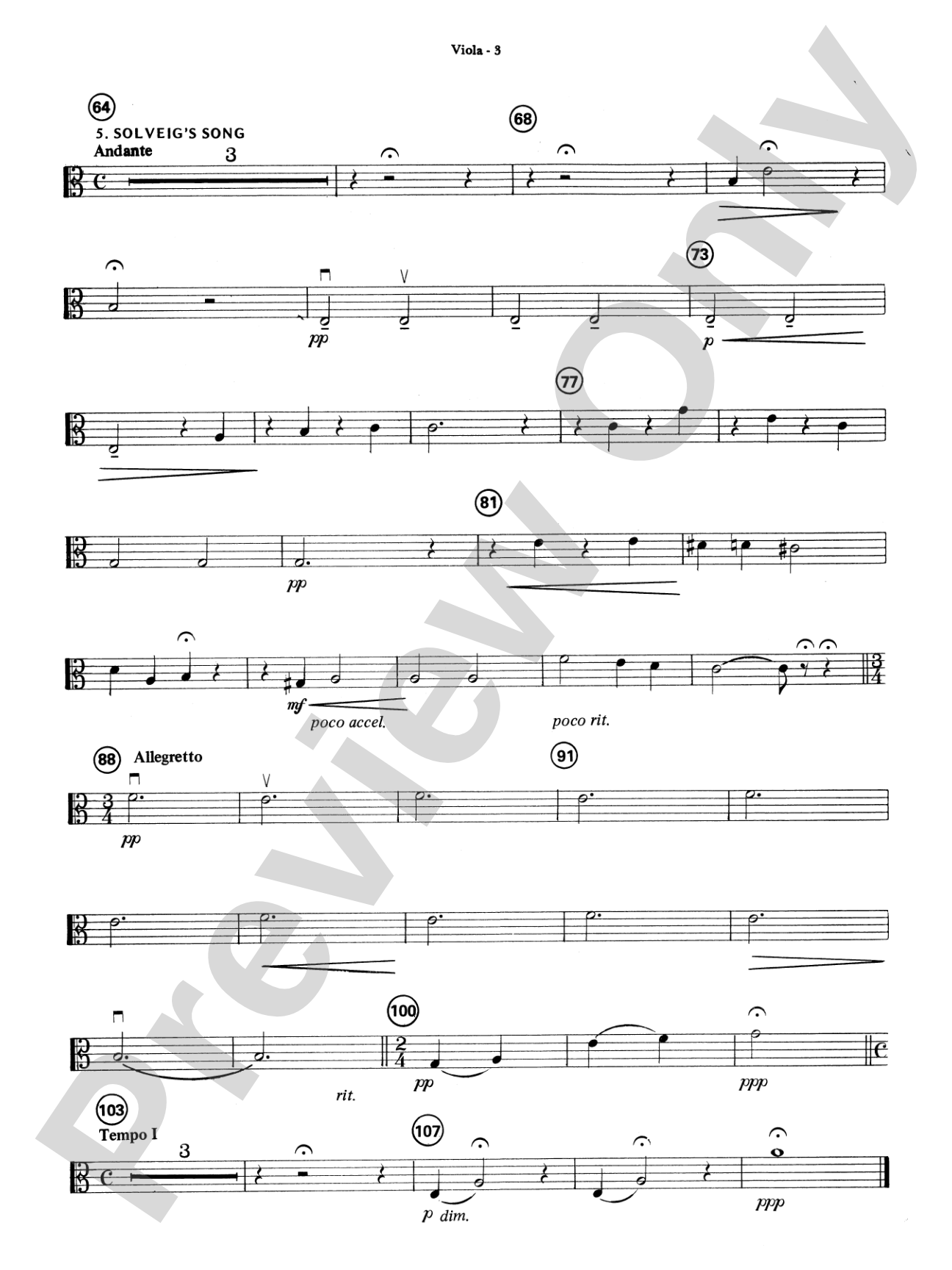 Highland/Etling String Quartet Series: Set 4: Viola
