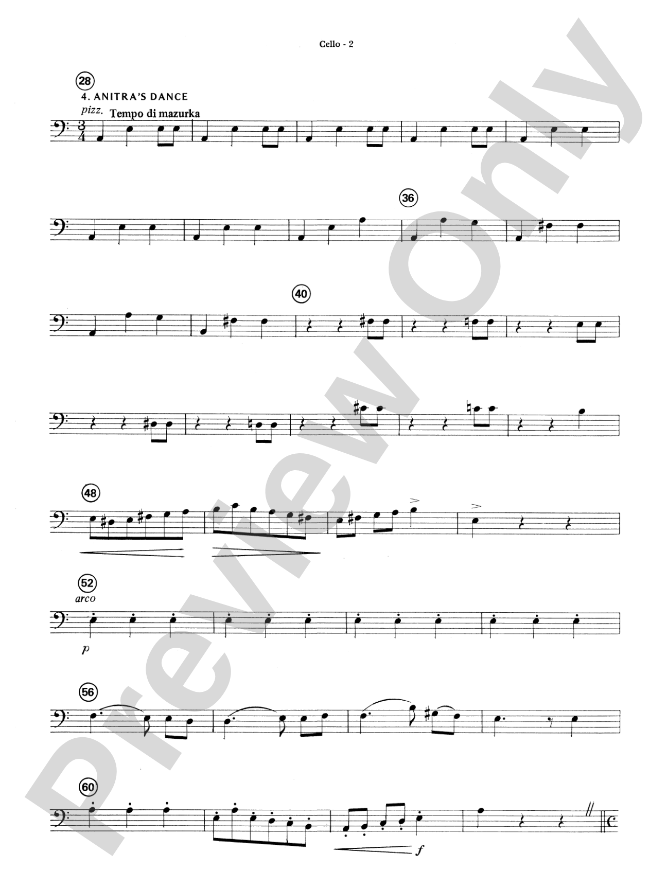 Highland/Etling String Quartet Series: Set 4: Cello