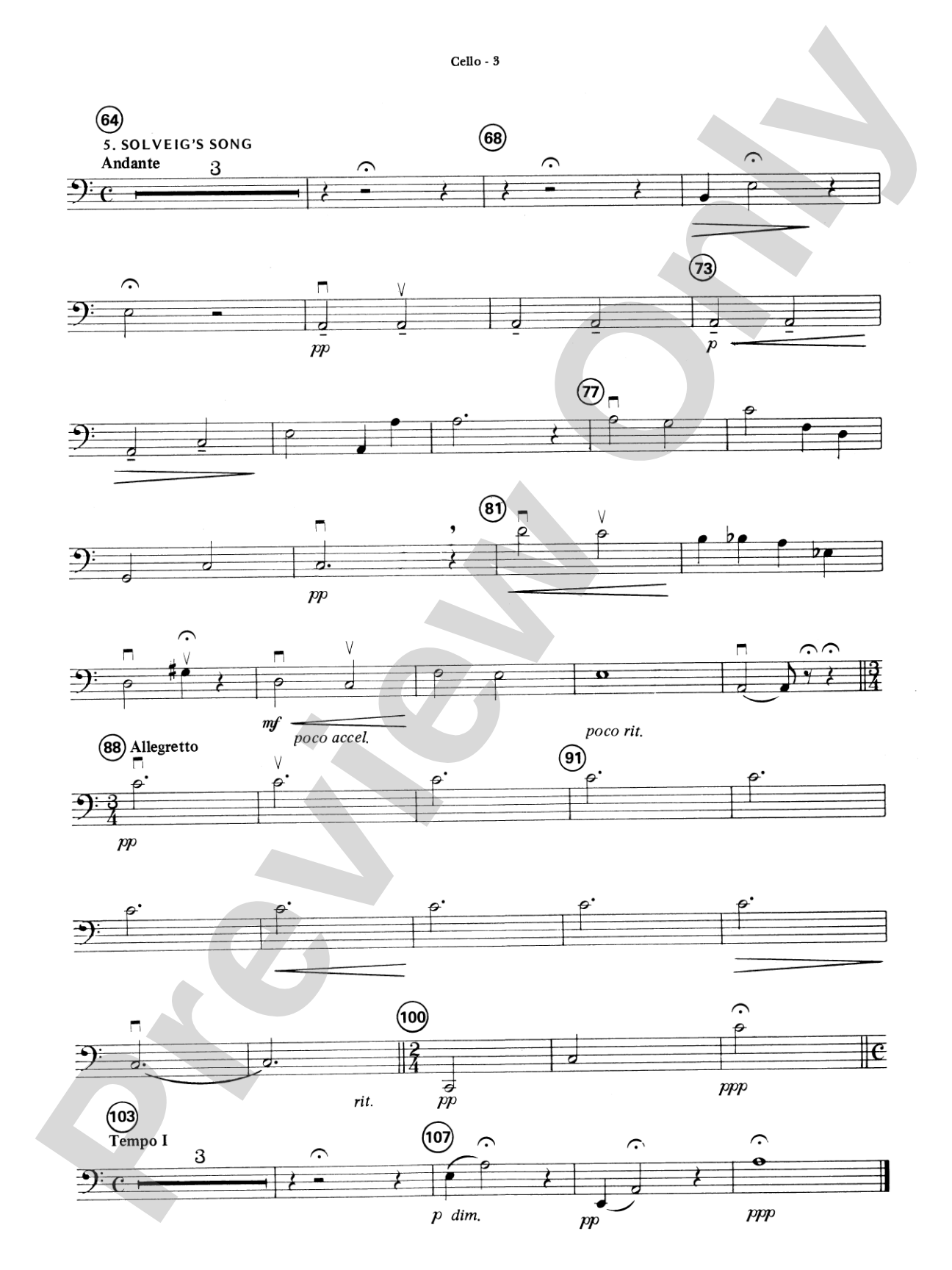 Highland/Etling String Quartet Series: Set 4: Cello