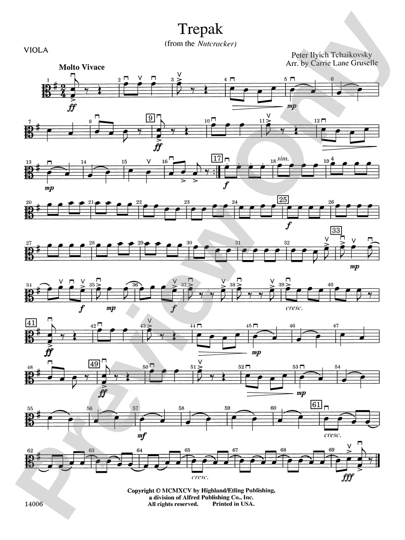 Trepak: Viola