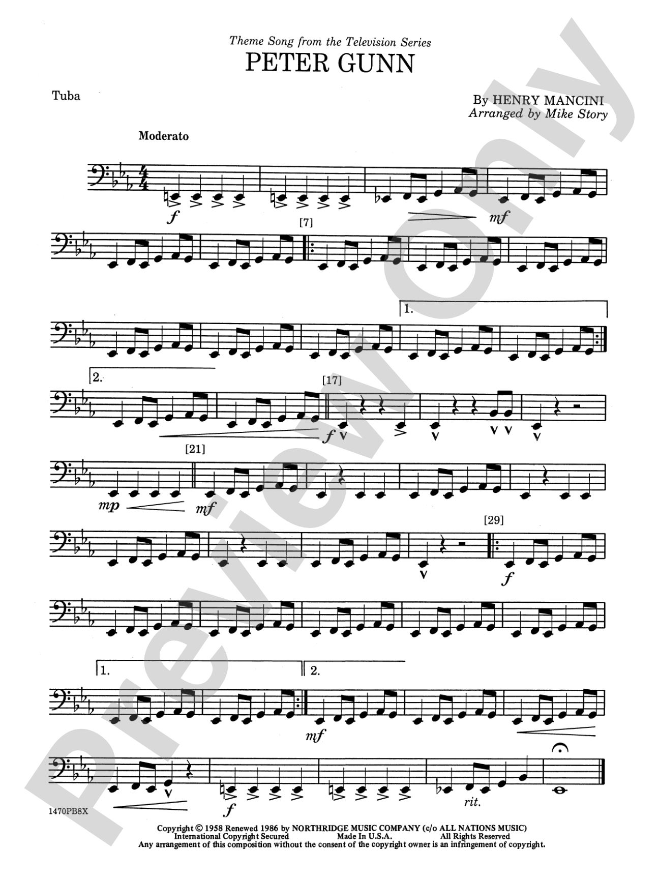 Peter Gunn: Tuba