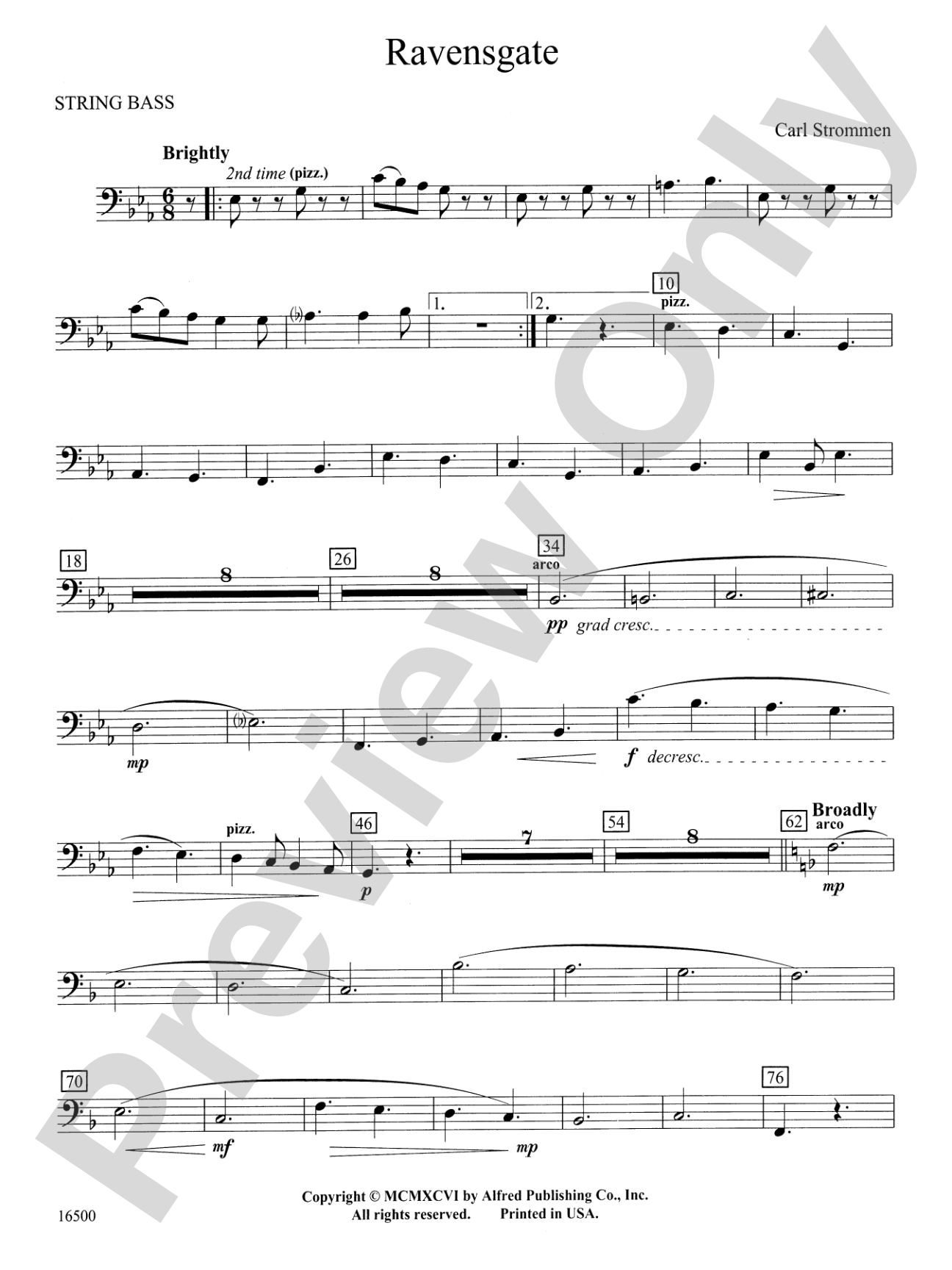 Ravensgate: String Bass