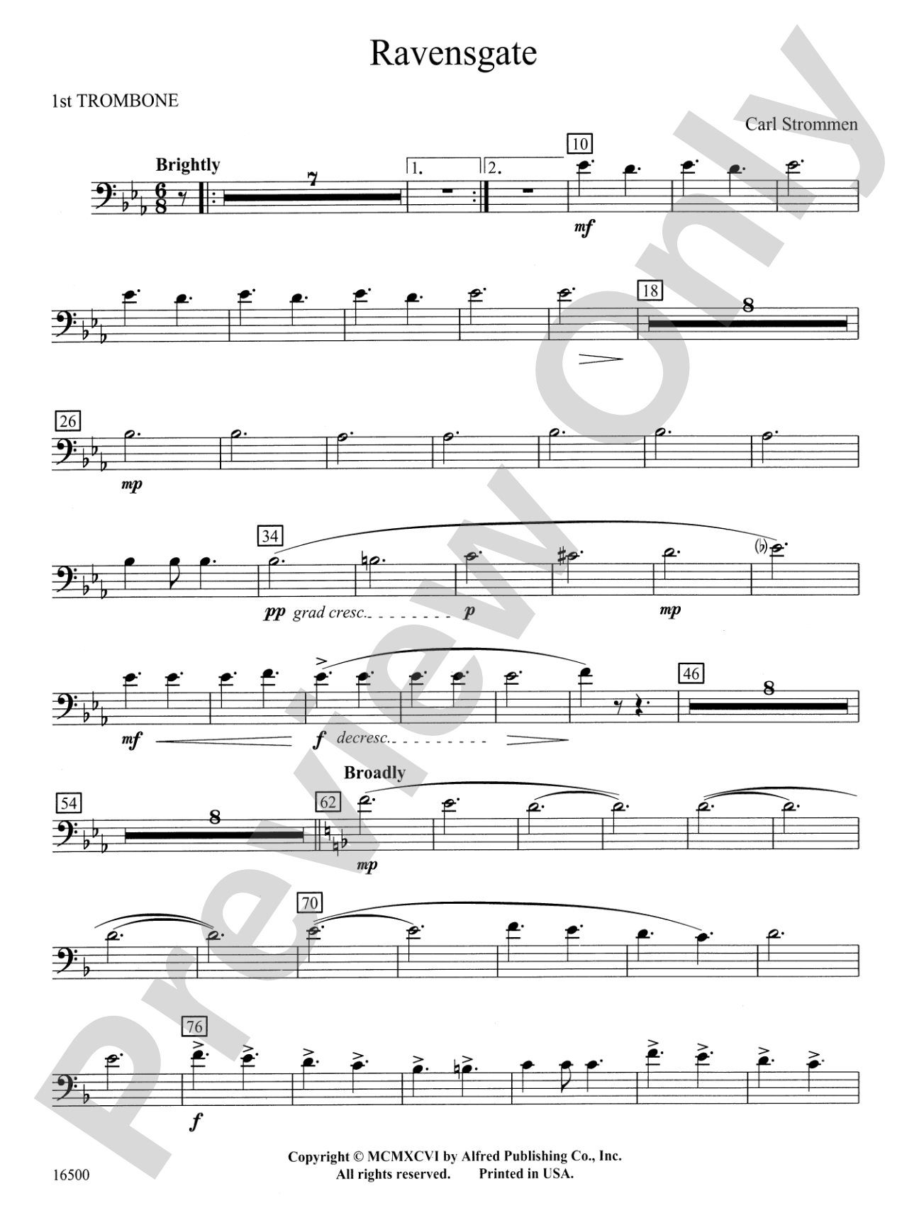 Ravensgate: 1st Trombone