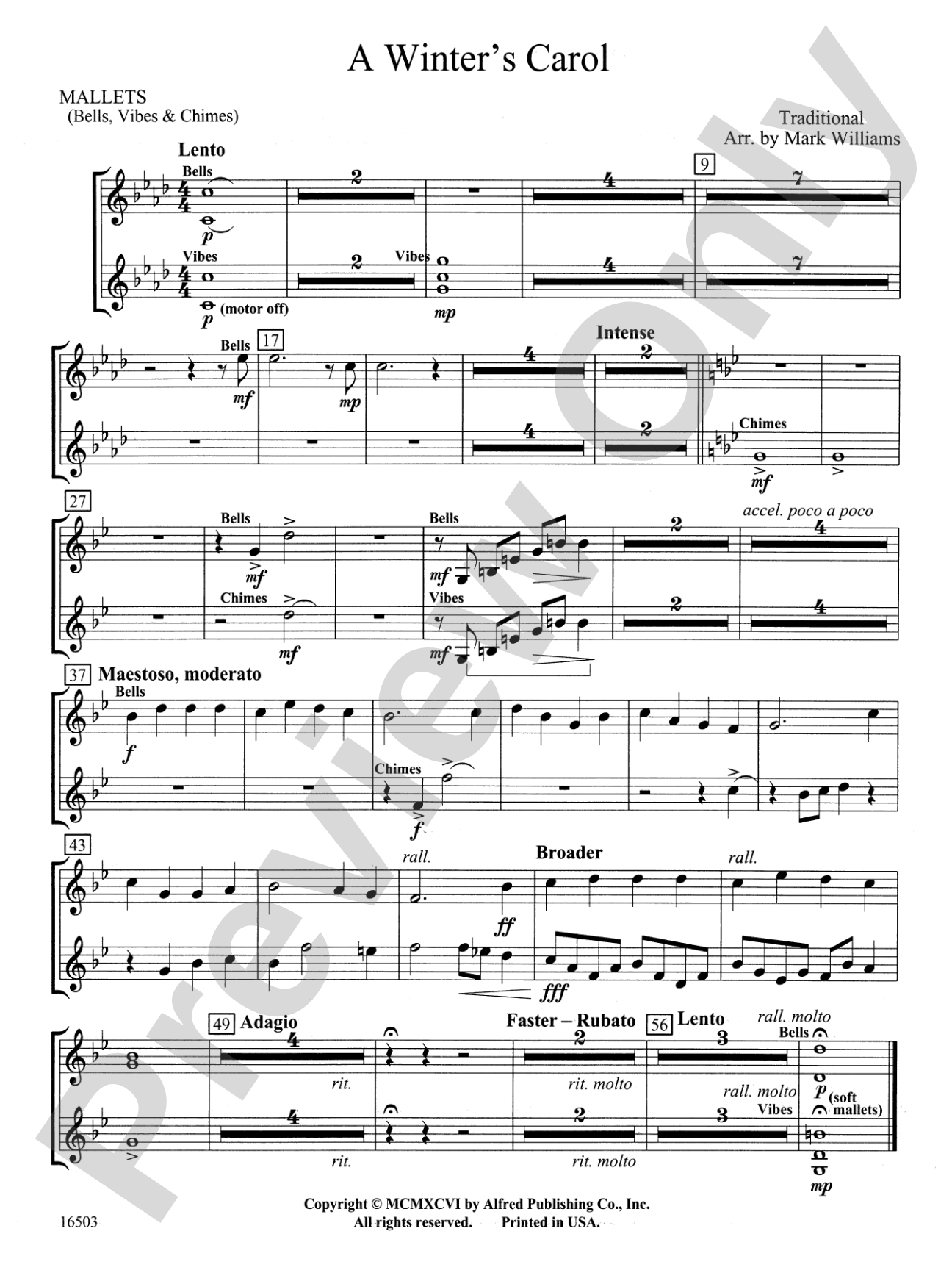 A Winter's Carol: Mallets