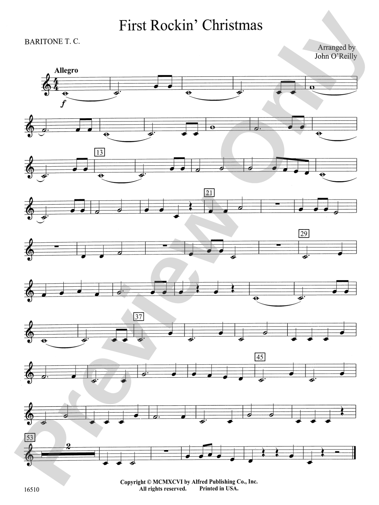 First Rockin' Christmas: Baritone T.C.