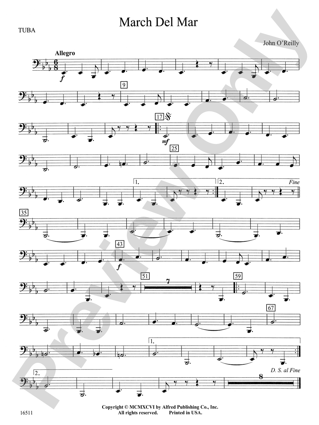 March Del Mar: Tuba