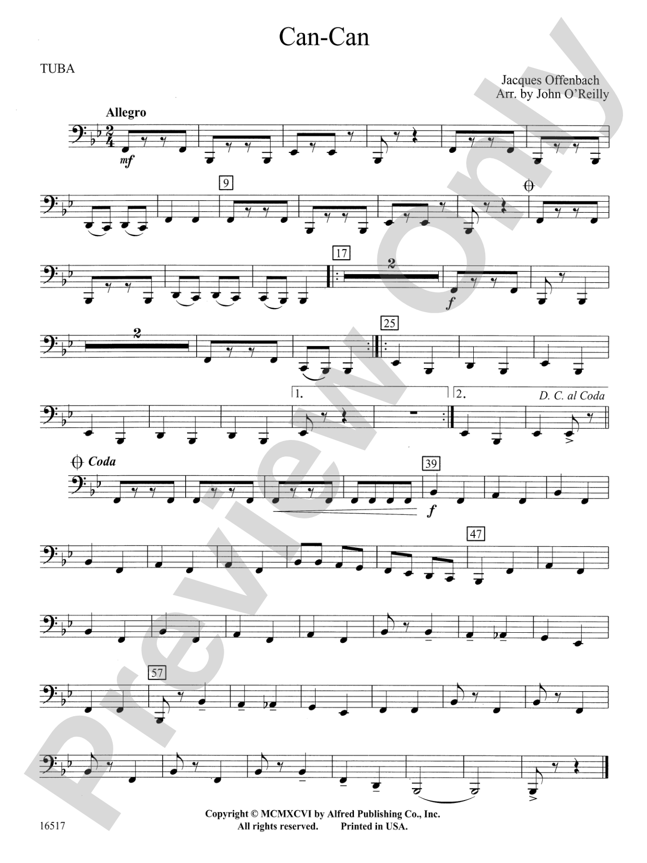 Can-Can: Tuba