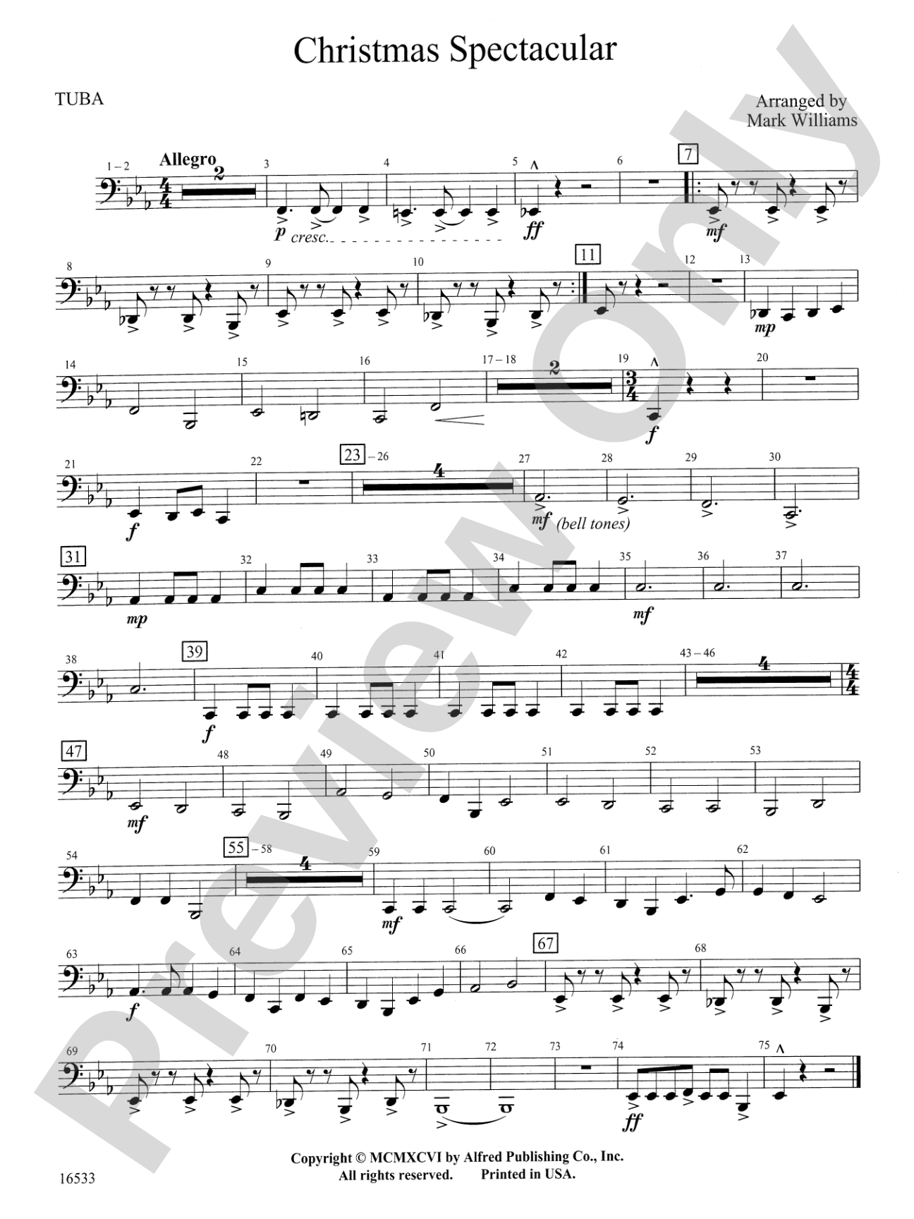 Christmas Spectacular: Tuba
