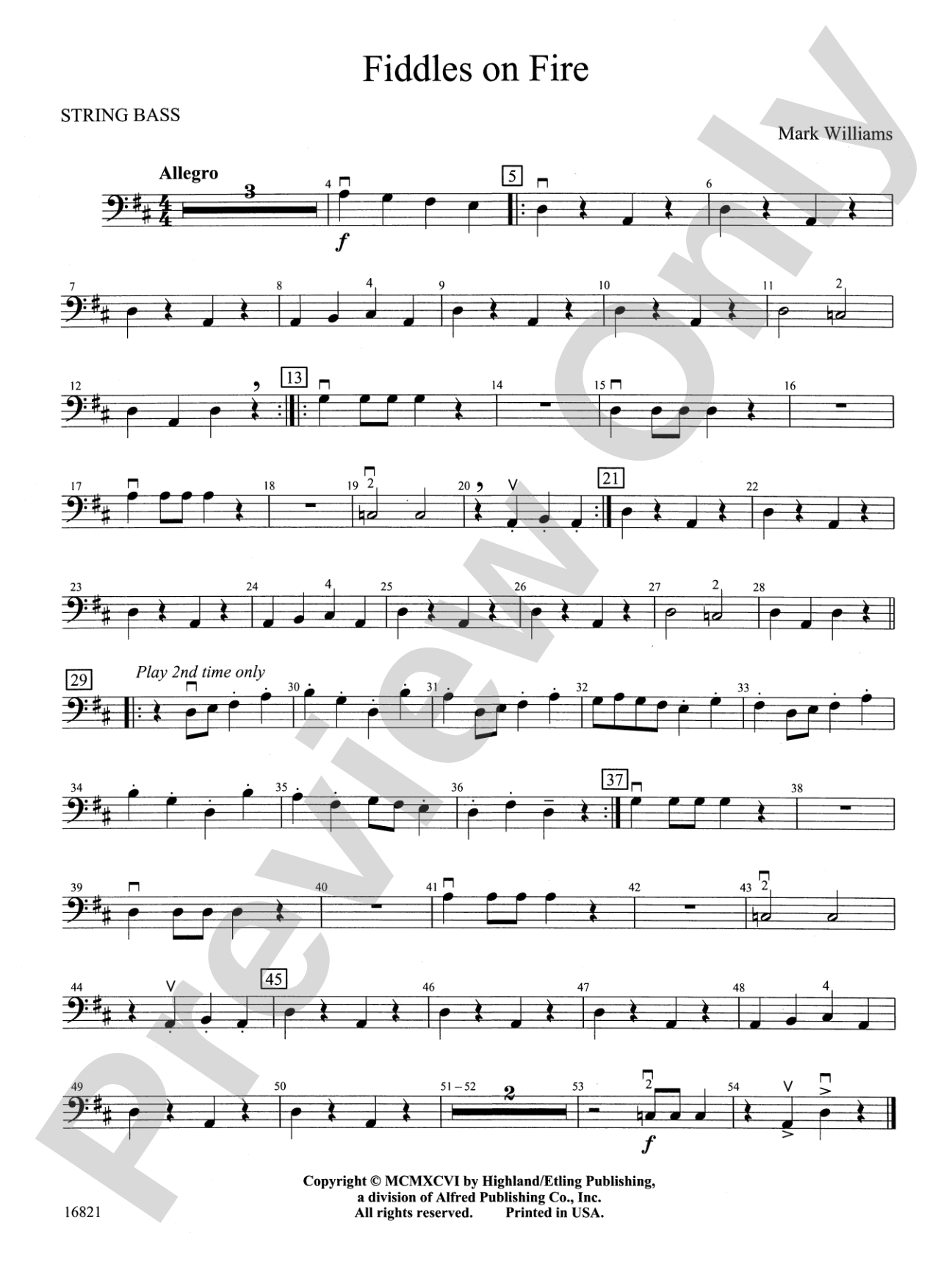 Fiddles on Fire: String Bass