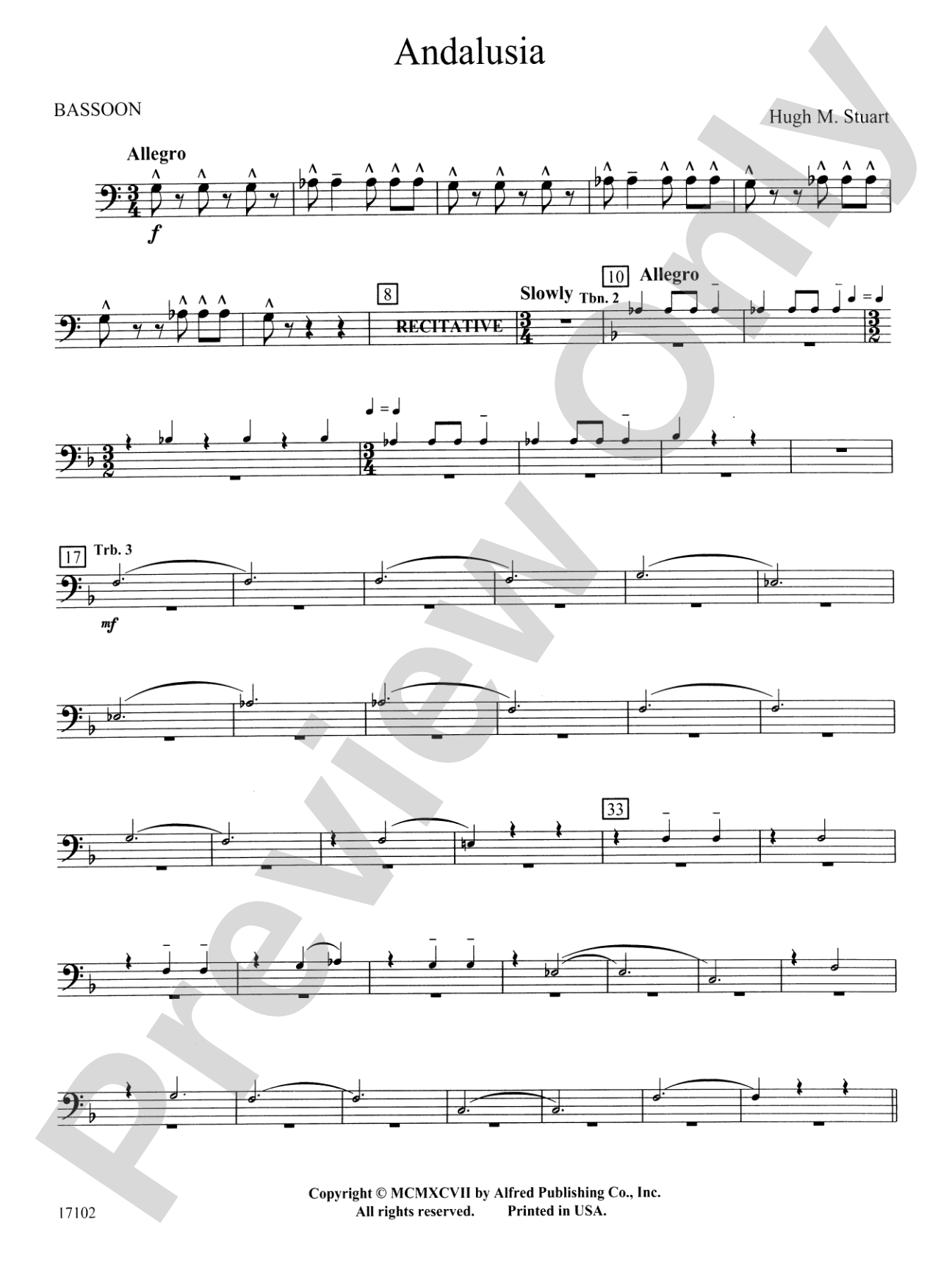 Andalusia: Bassoon