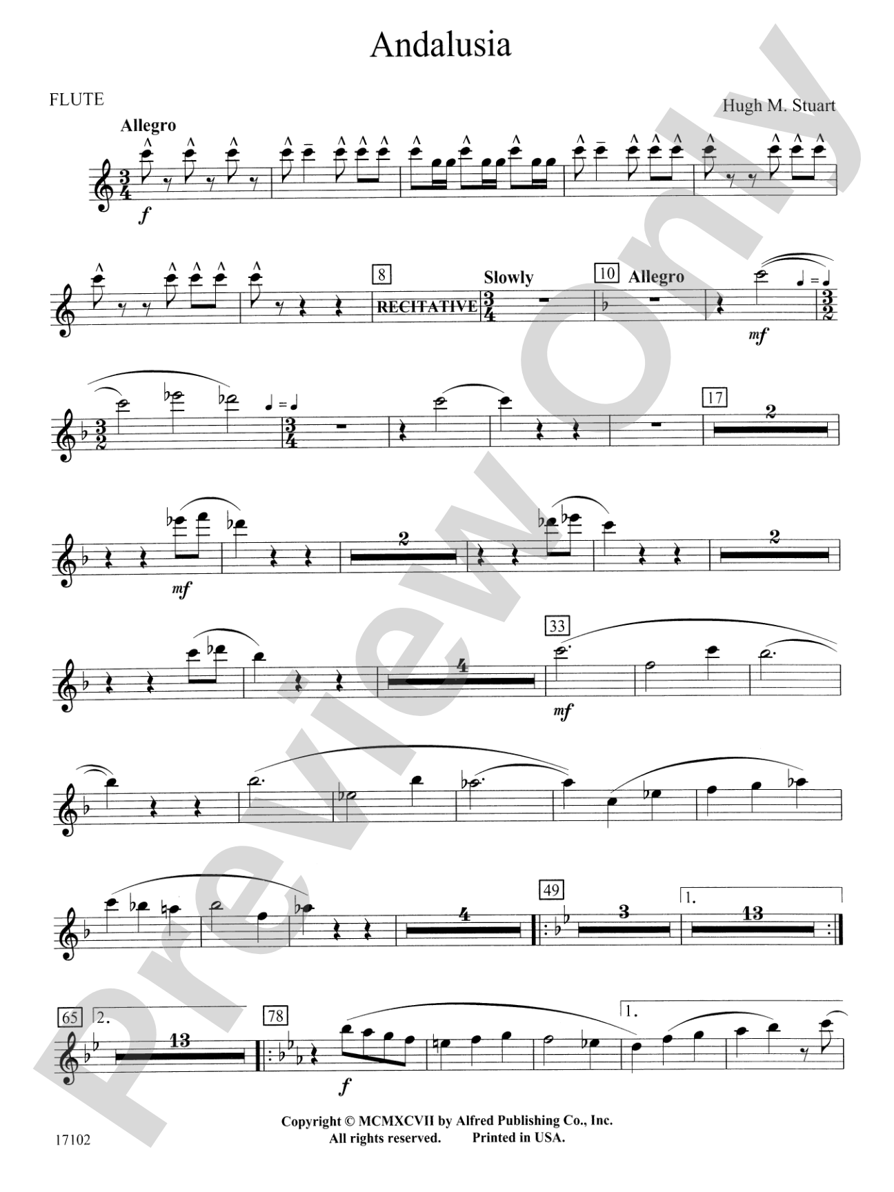 Andalusia: Flute