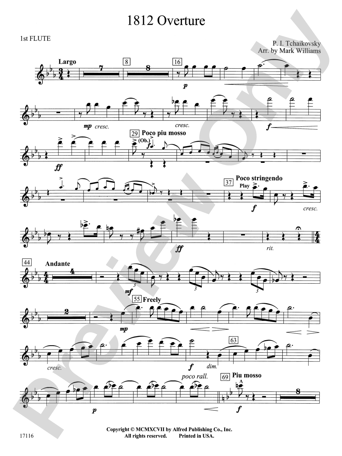 1812 Overture: Flute