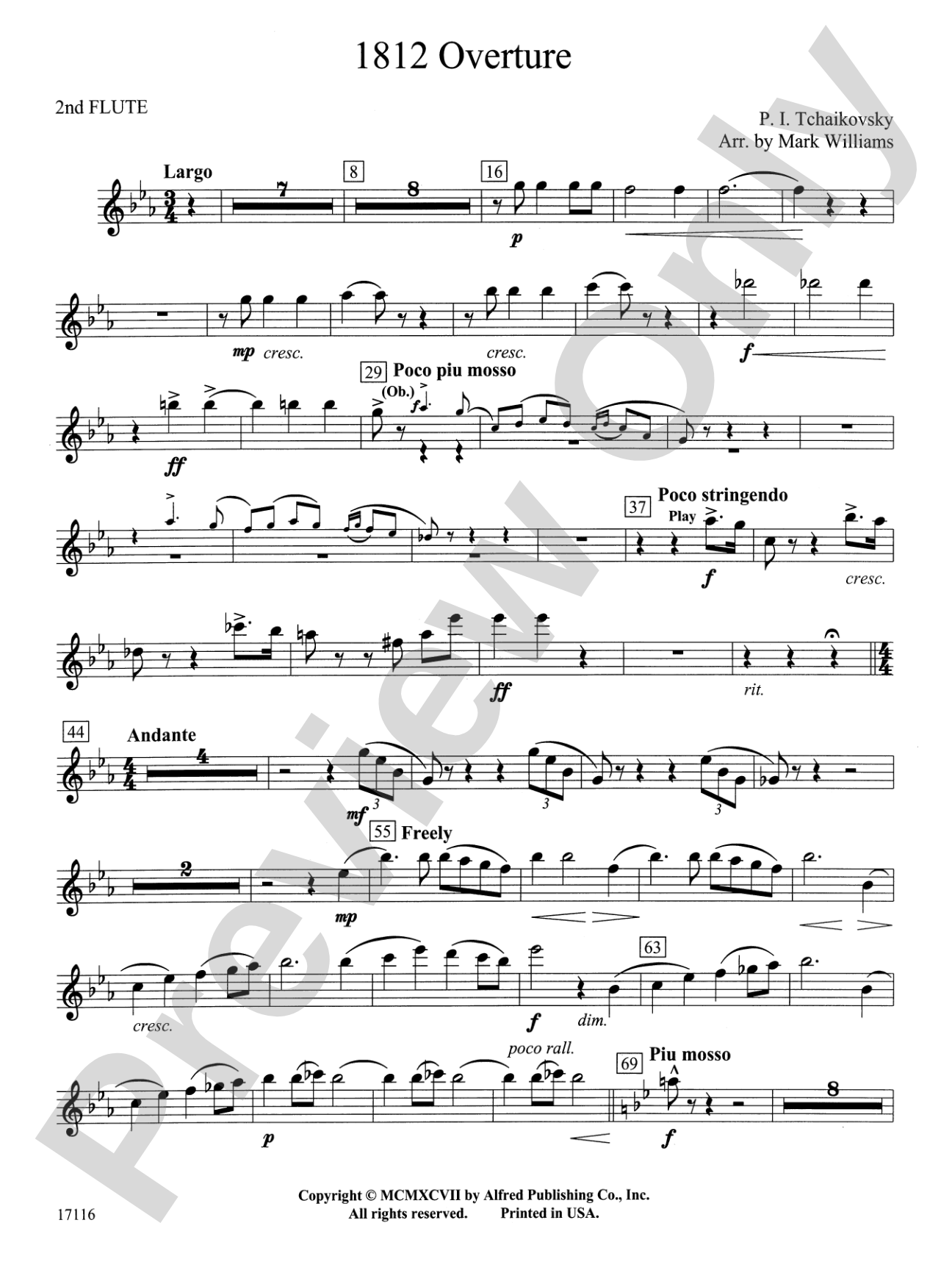 1812 Overture: 2nd Flute