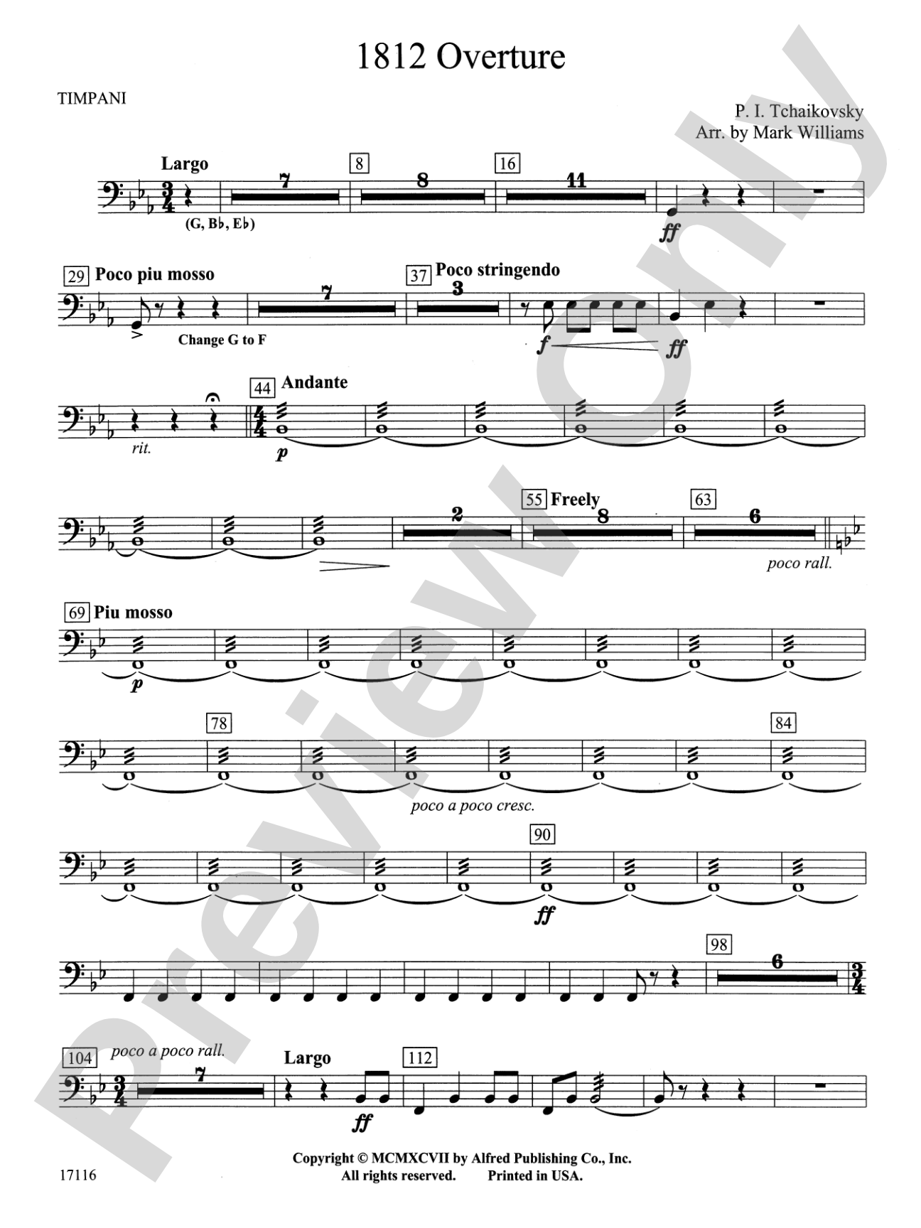 1812 Overture: Timpani