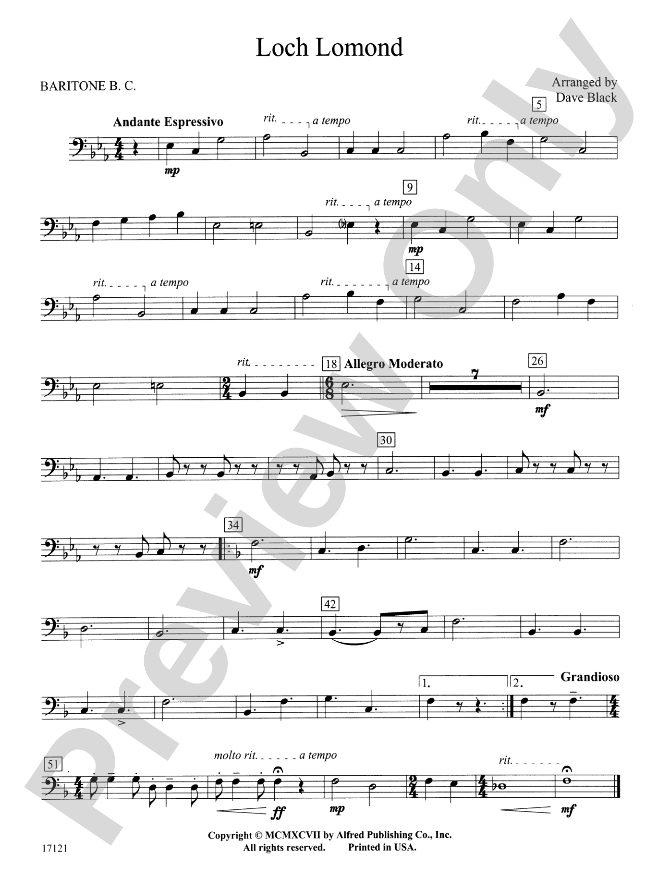 Loch Lomond: Baritone B.C.