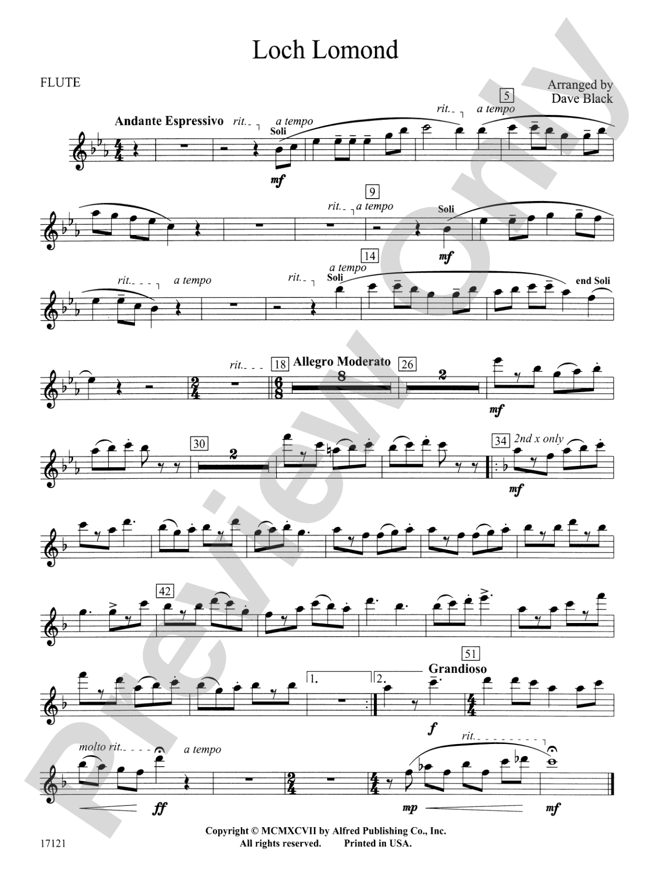 Loch Lomond: Flute