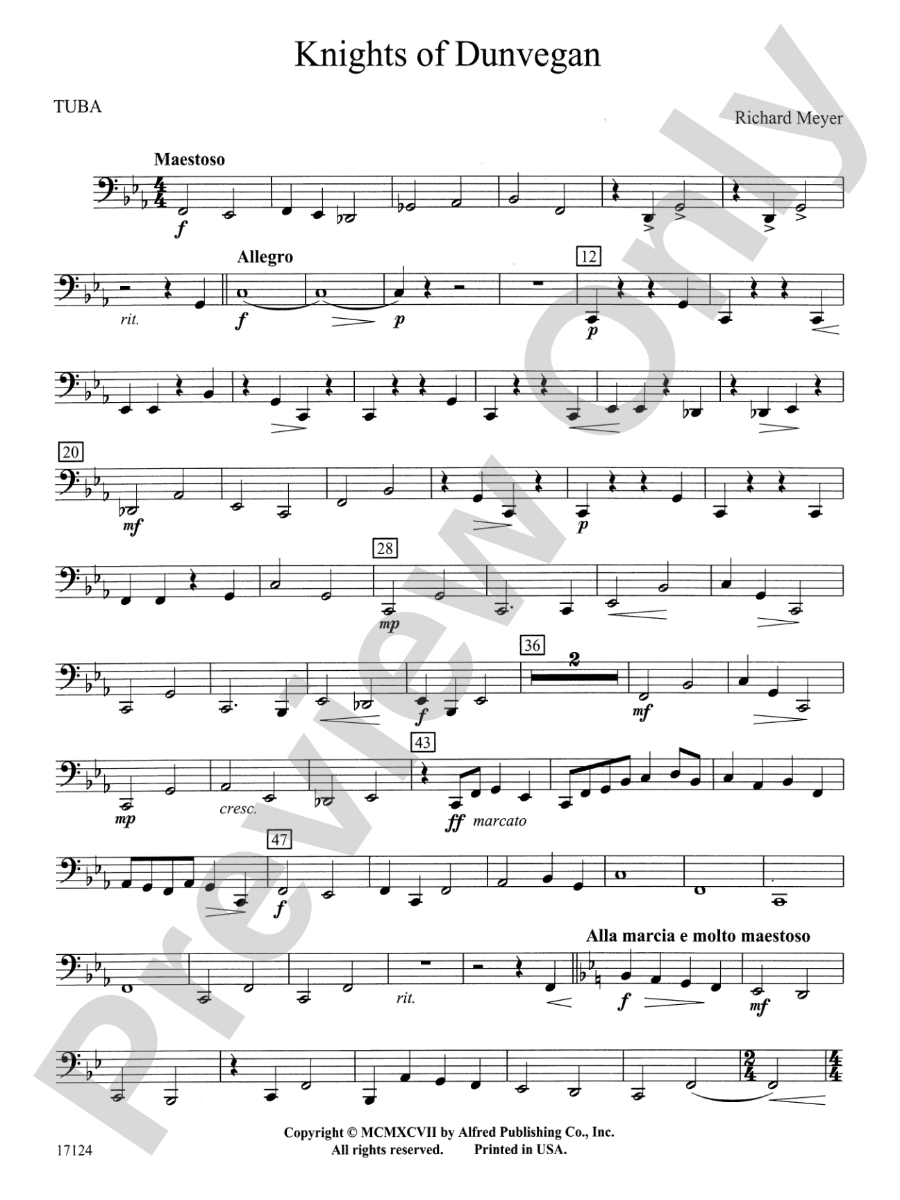 Knights of Dunvegan: Tuba