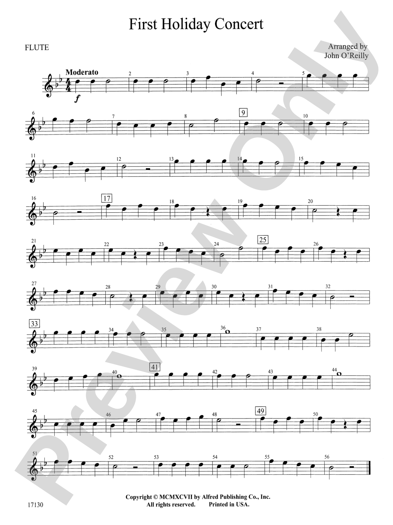 First Holiday Concert: Flute