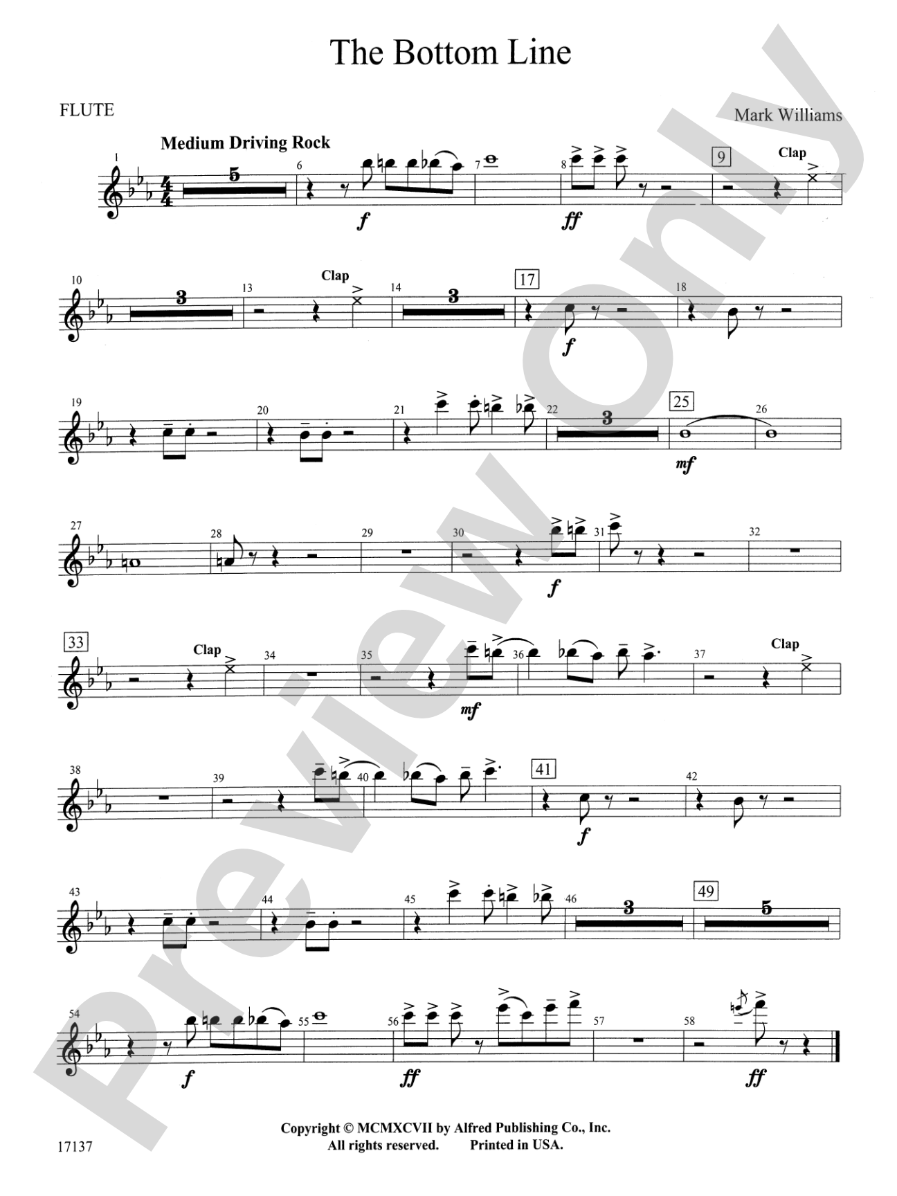 The Bottom Line: Flute