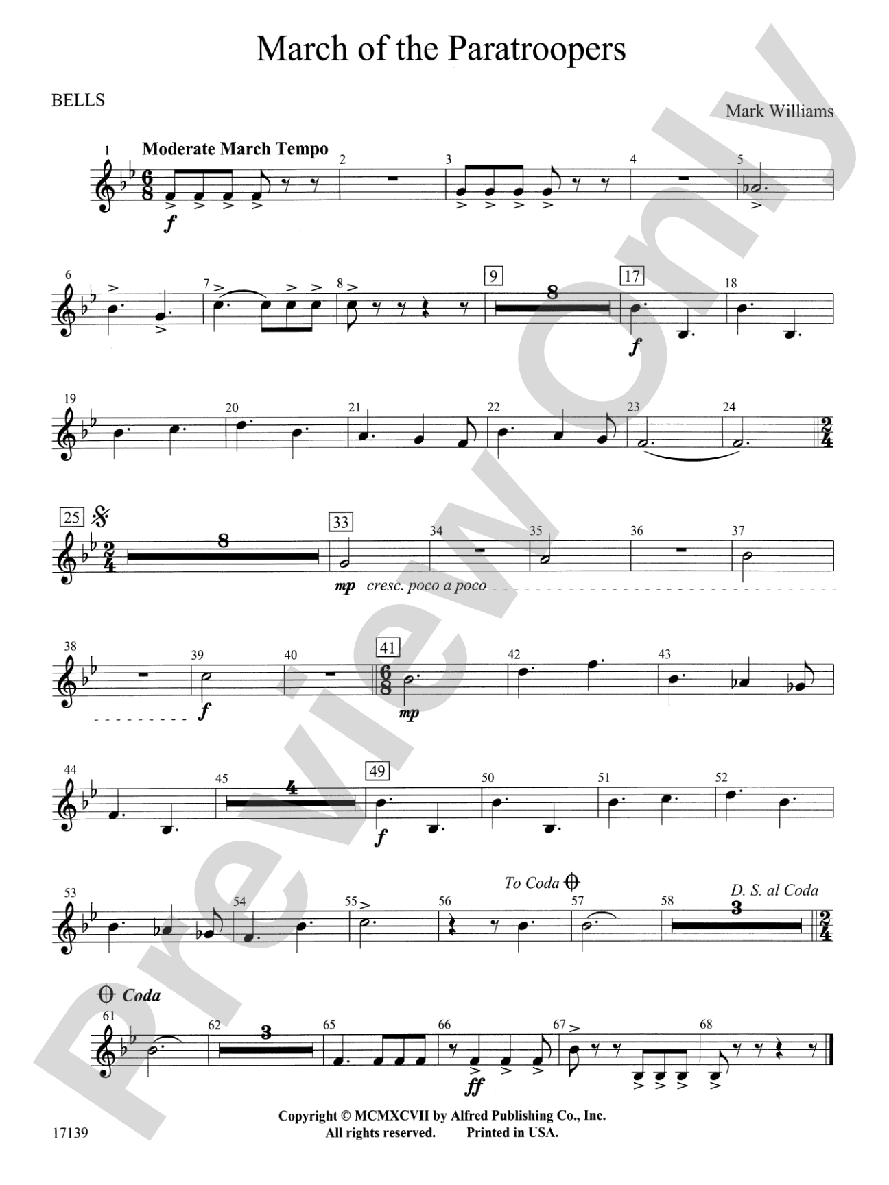 March of the Paratroopers: Bells