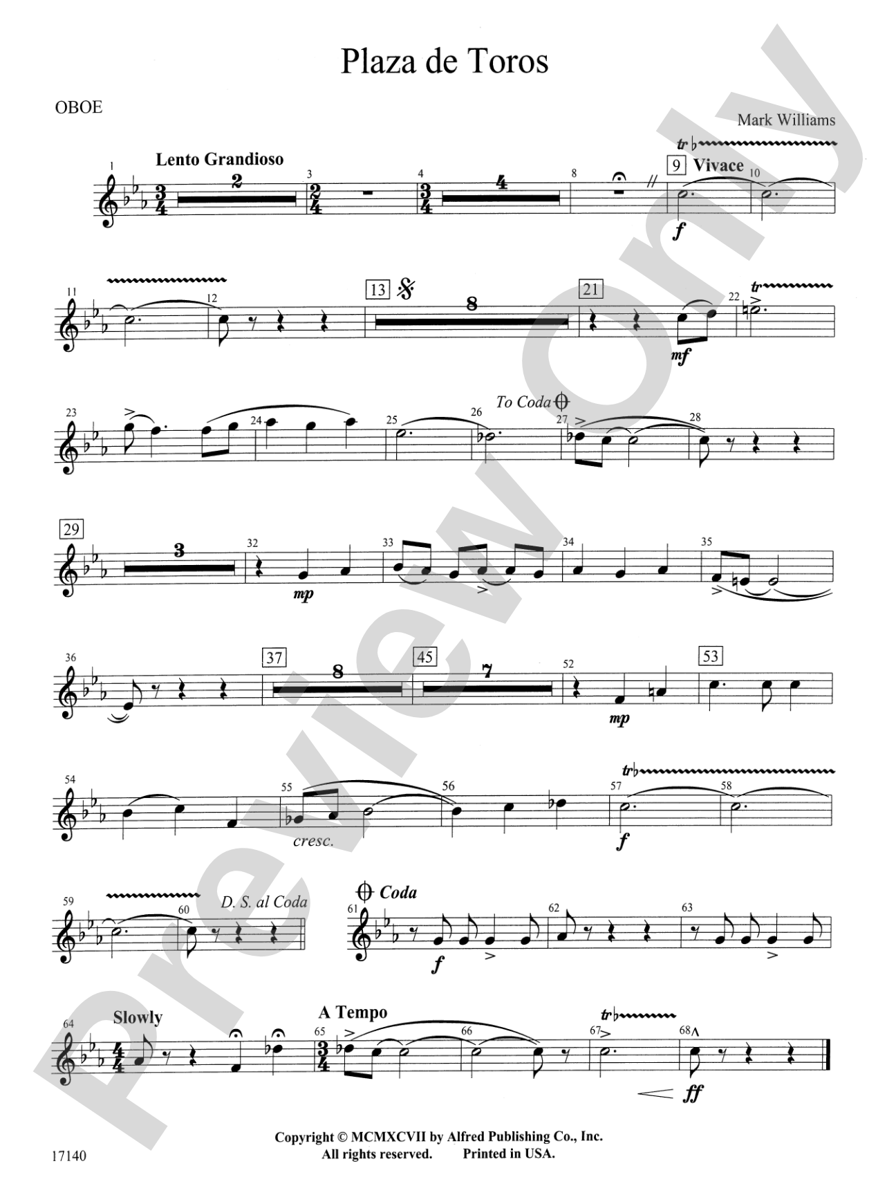 Plaza de Toros: Oboe
