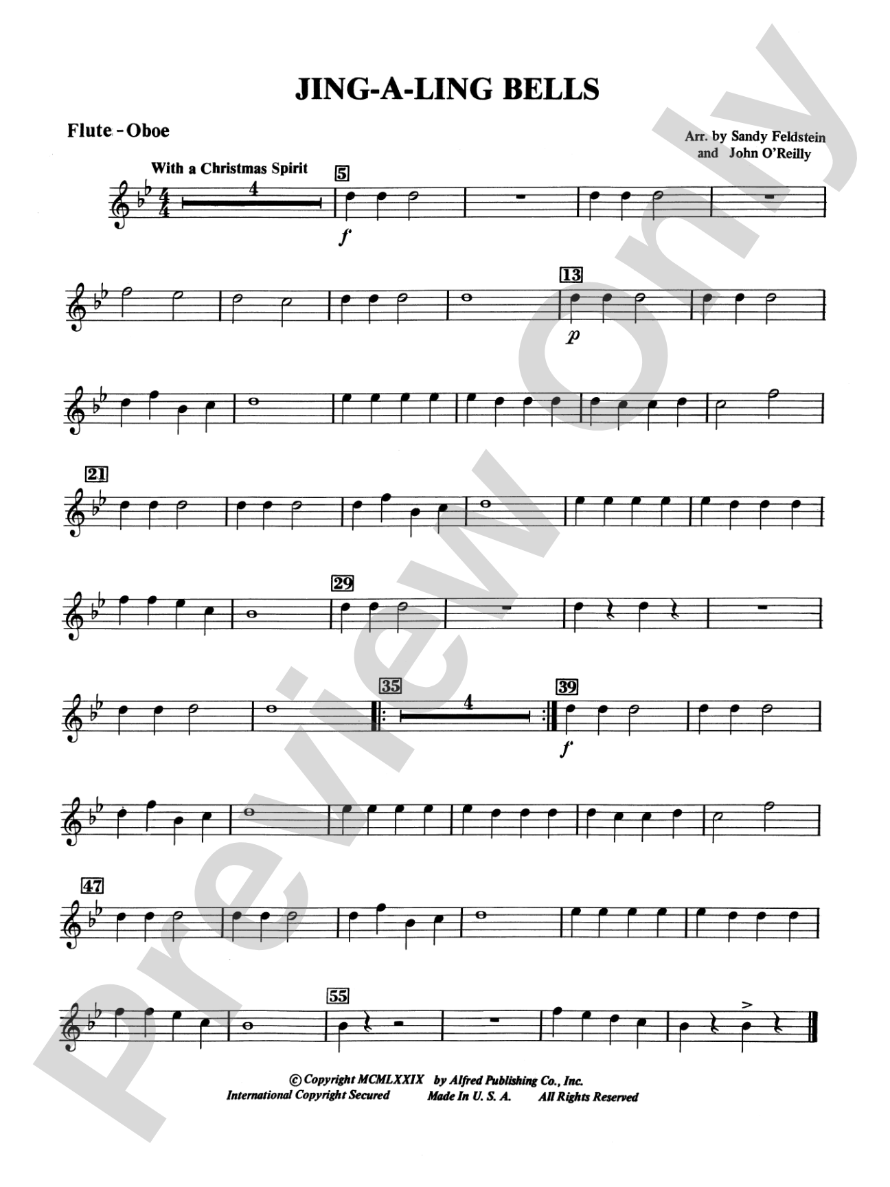 Jing-A-Ling Bells: Flute